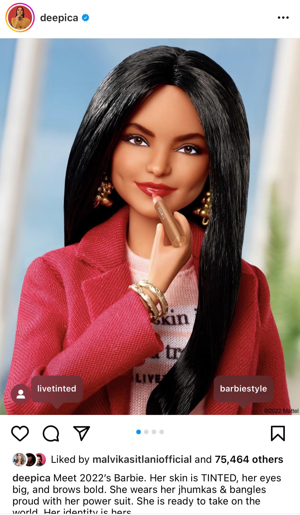 Thoughts on India’s first ever barbie 2022 with pant suit and jhumkas