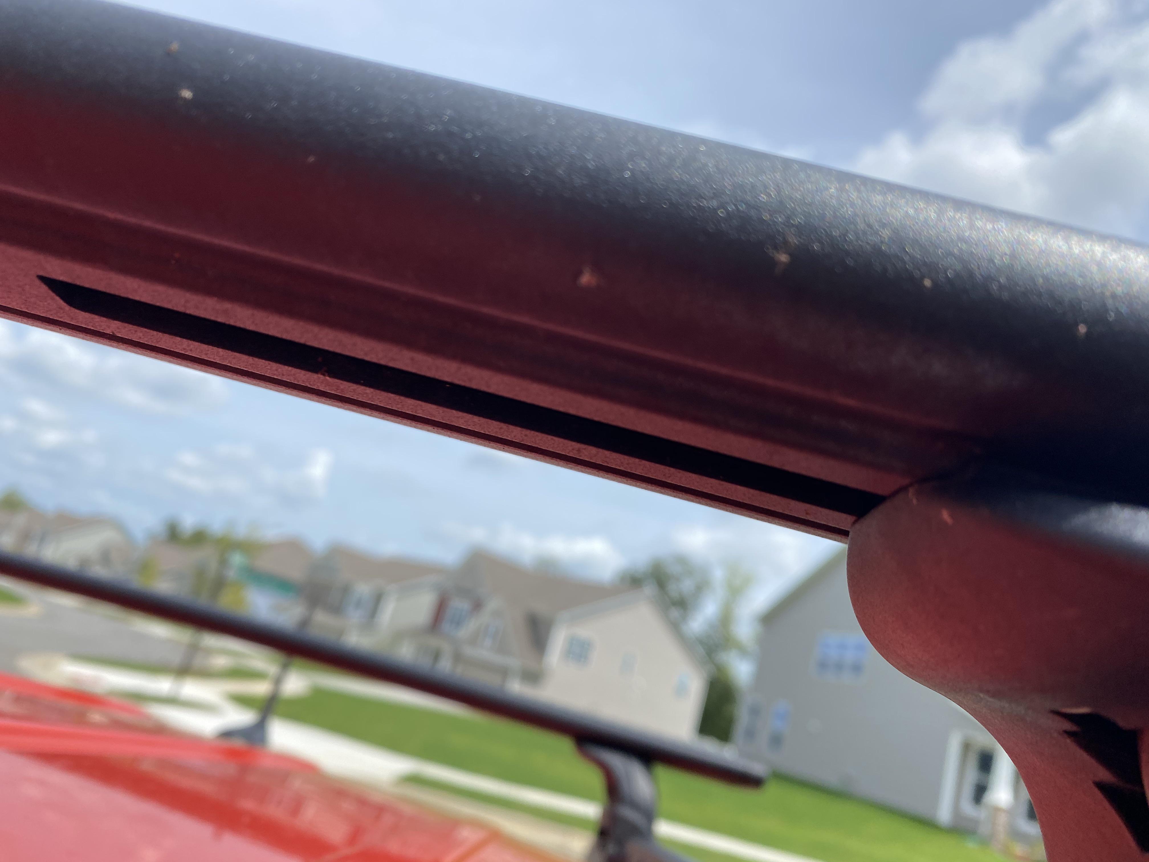 The rubber grommets fell out awhile ago on my roof racks. I don’t know