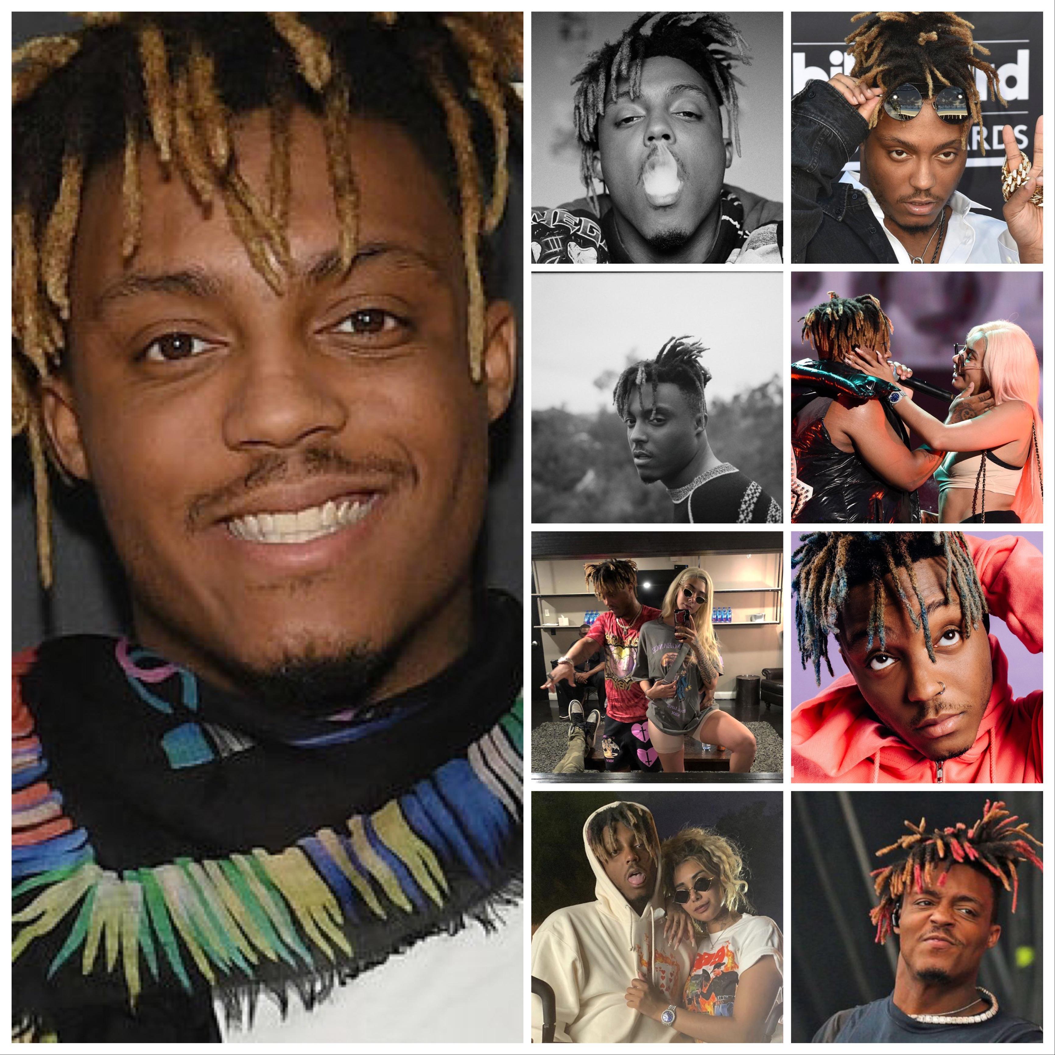I made this collage for Juice WRLD when he died I just saw that I had