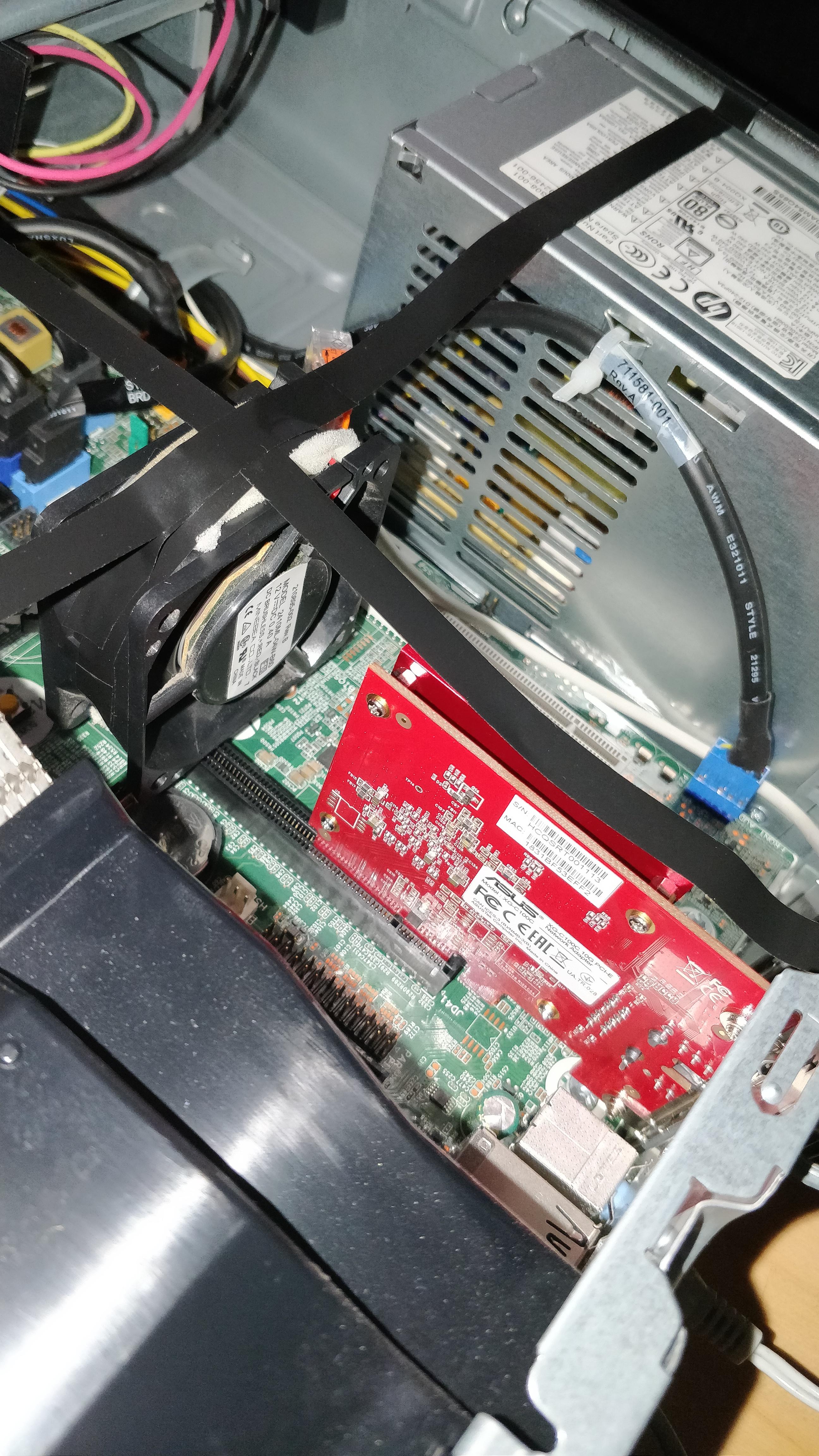 Network card was overheating r/techsupportmacgyver