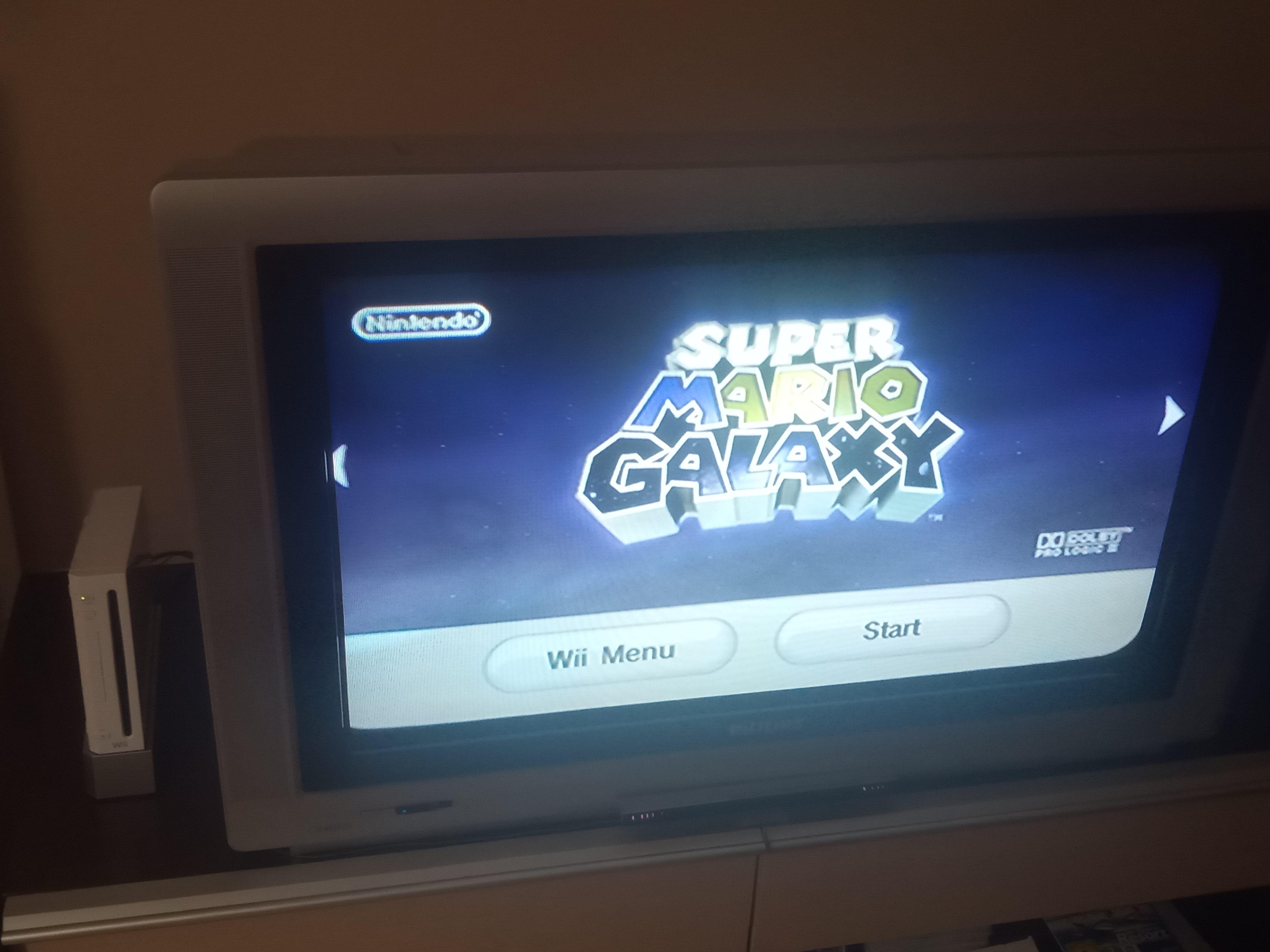 Wii black and white/greenish colours issue r/wii