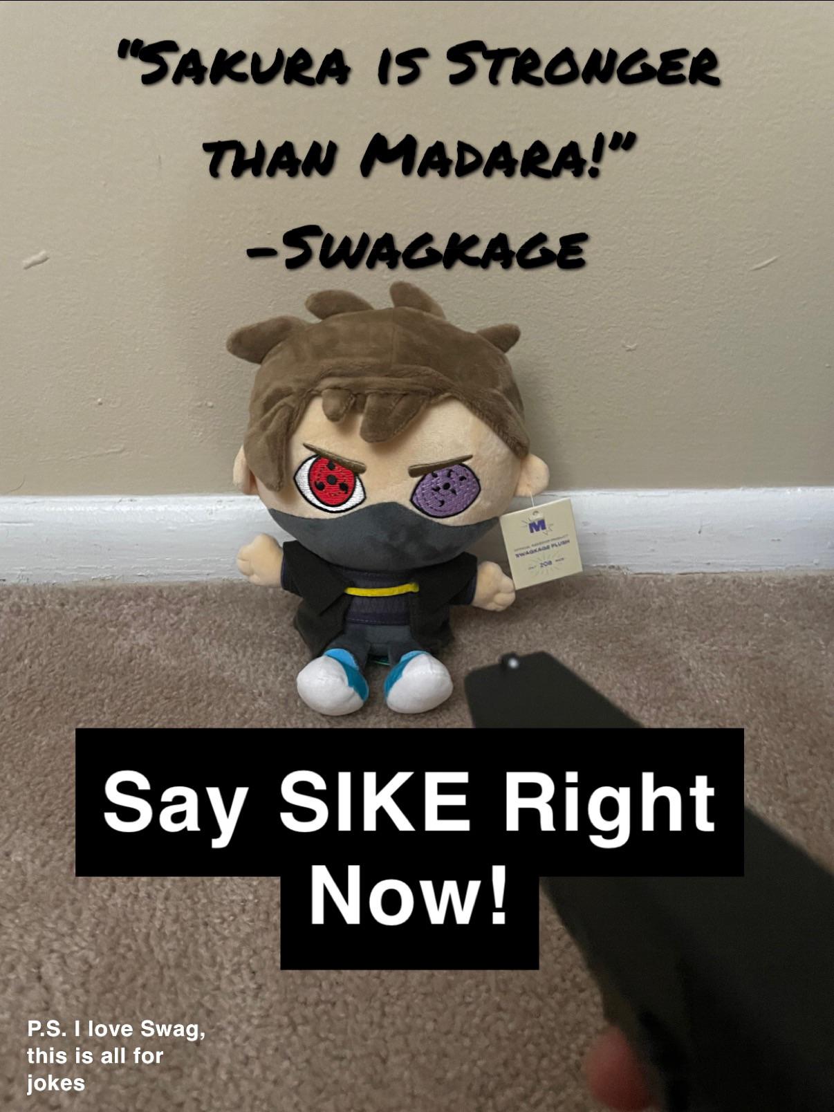 Swagkage… Don’t make me do this. Please think of your legacy! r/dankruto