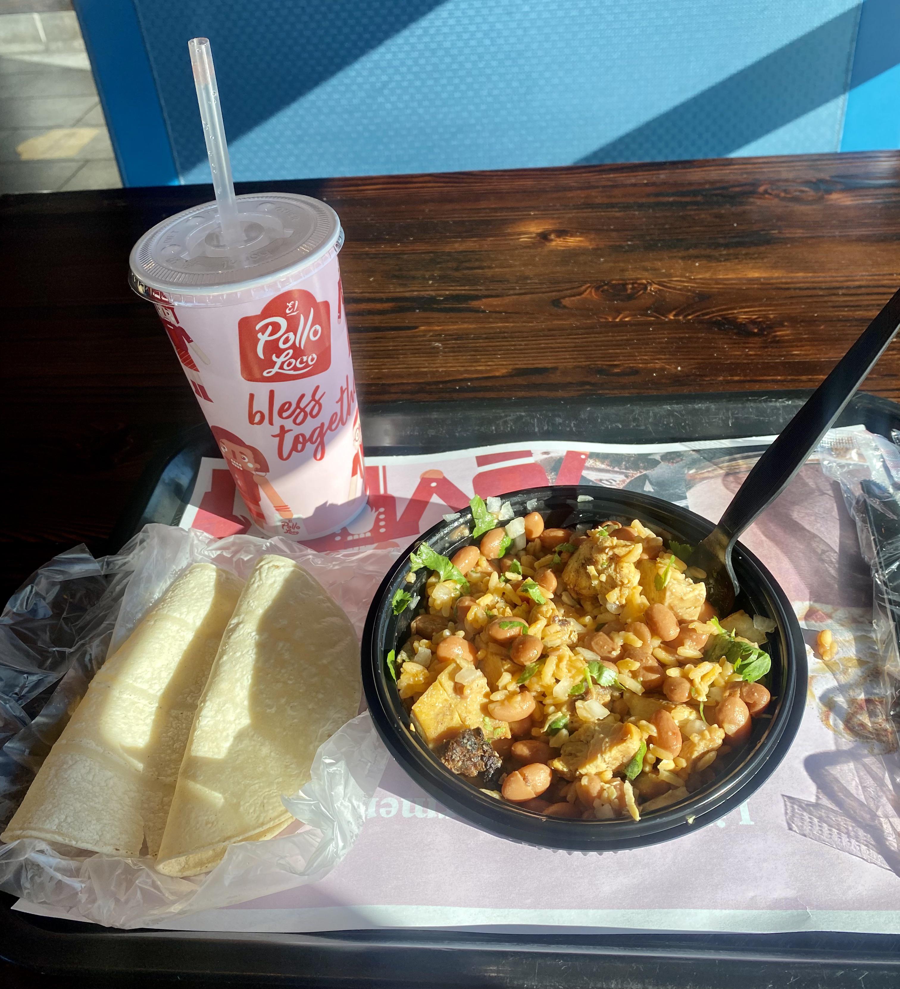 5.50 gets you REAL food, plus they have WIFI AND OUTLETS! Never buying