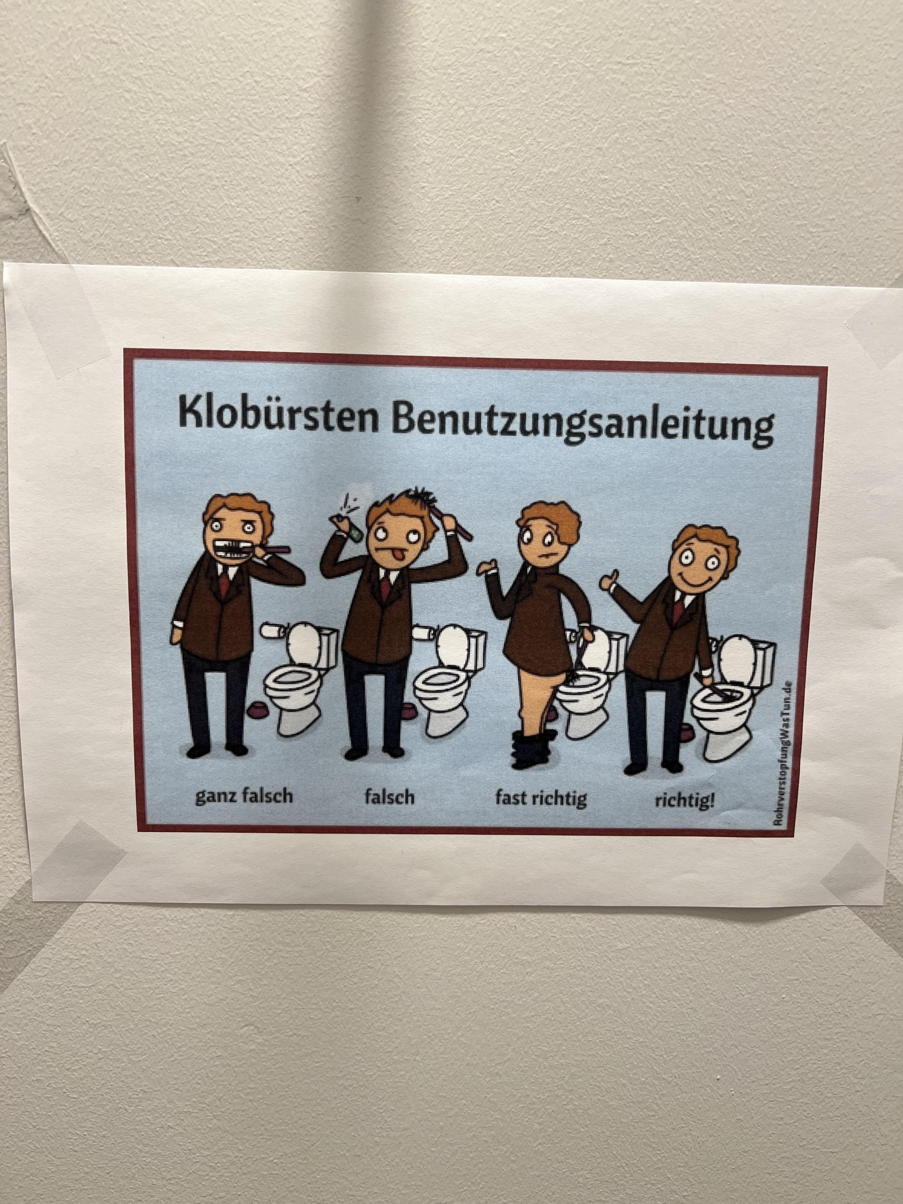 How to Klobürste : r/aberBitteLaminiert