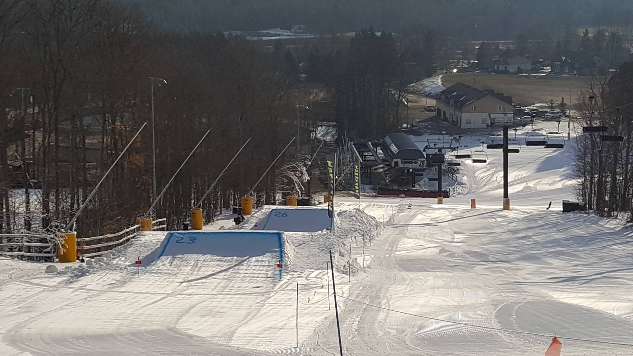 My hill opened today! They only had 6 runs open, but made sure it was a