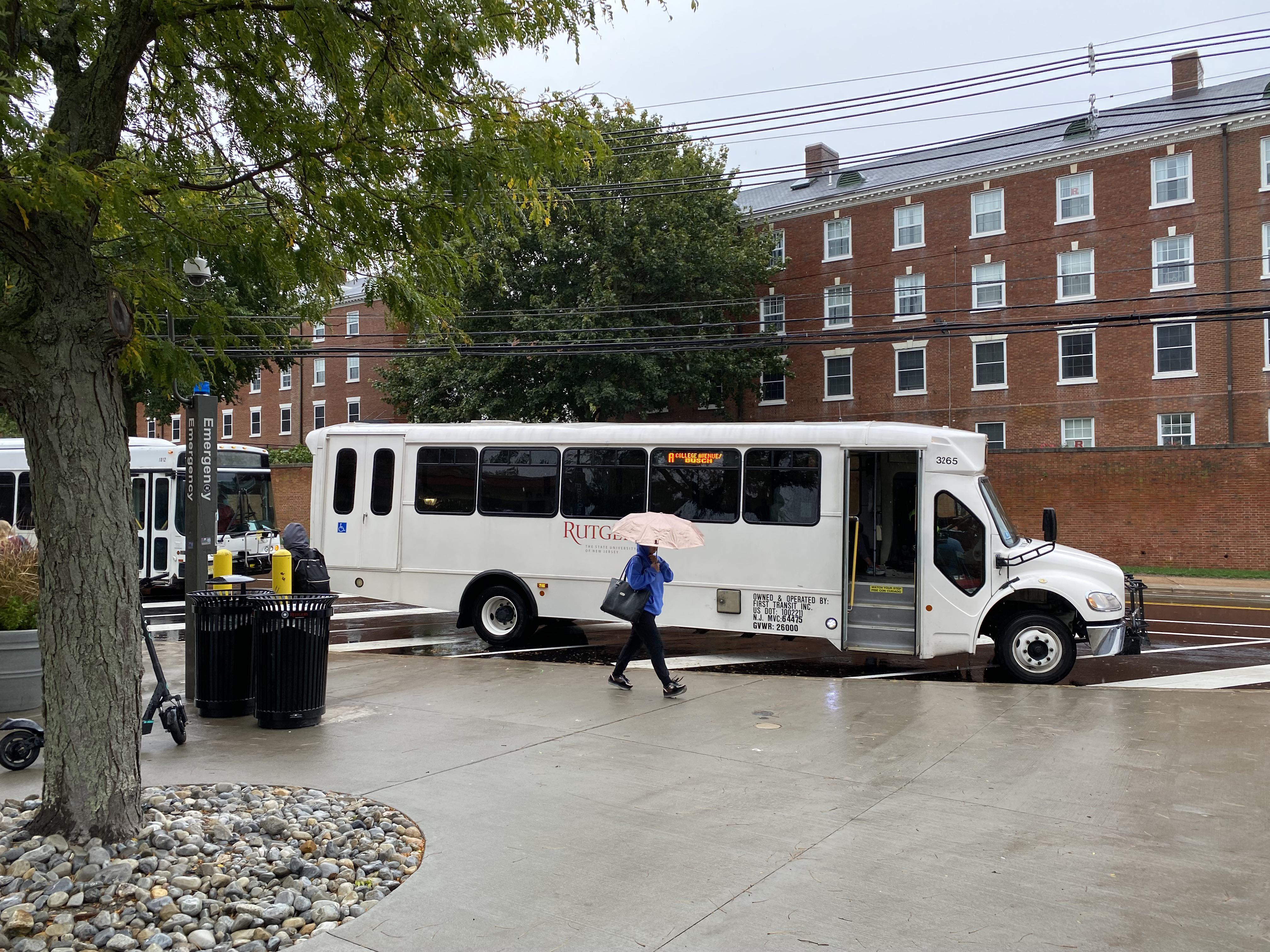Bus 3265 all the way up from Auburn (I wonder how the weather is there