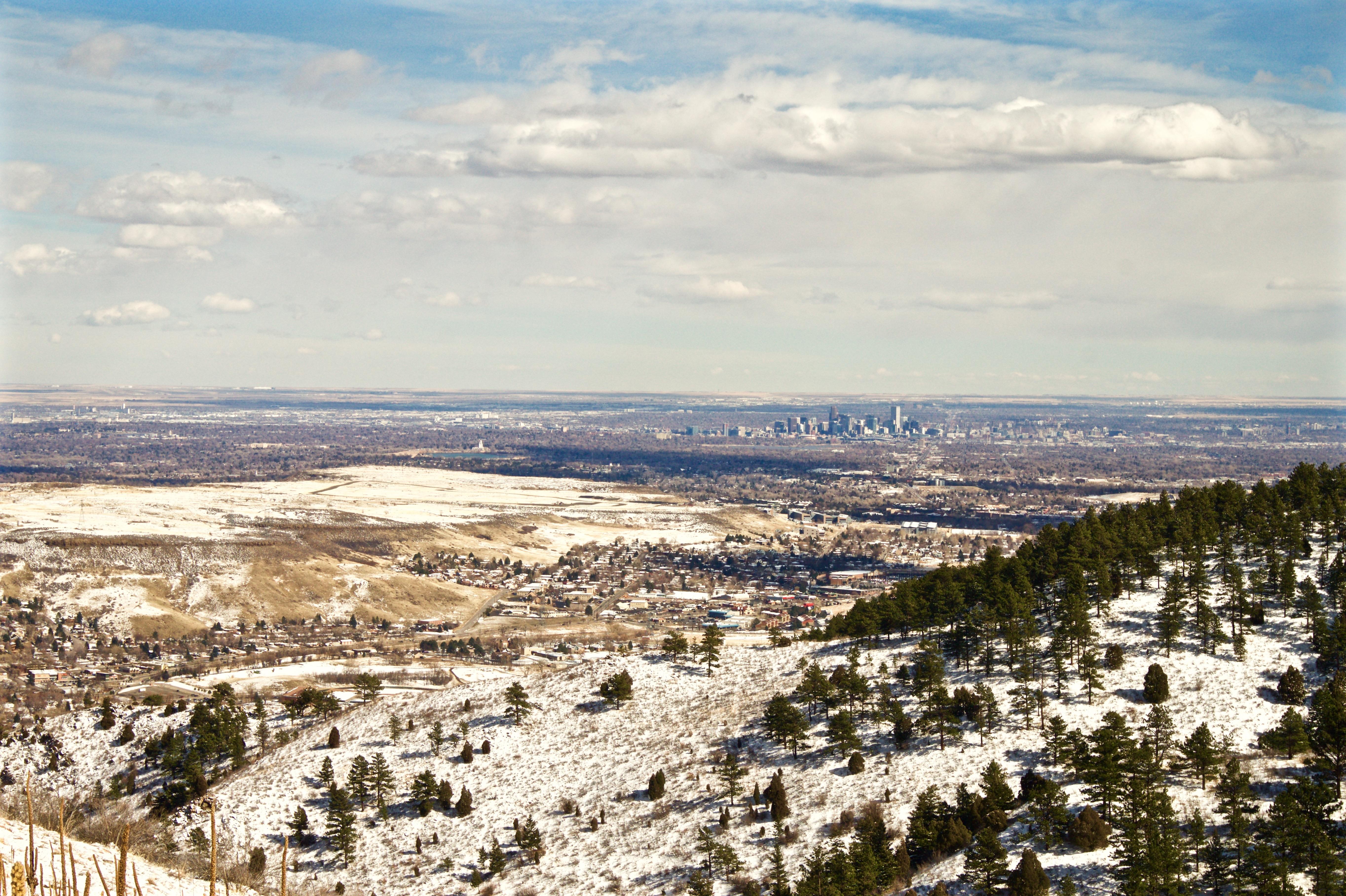 Denver from Lookout Mountain Rd. r/Denver
