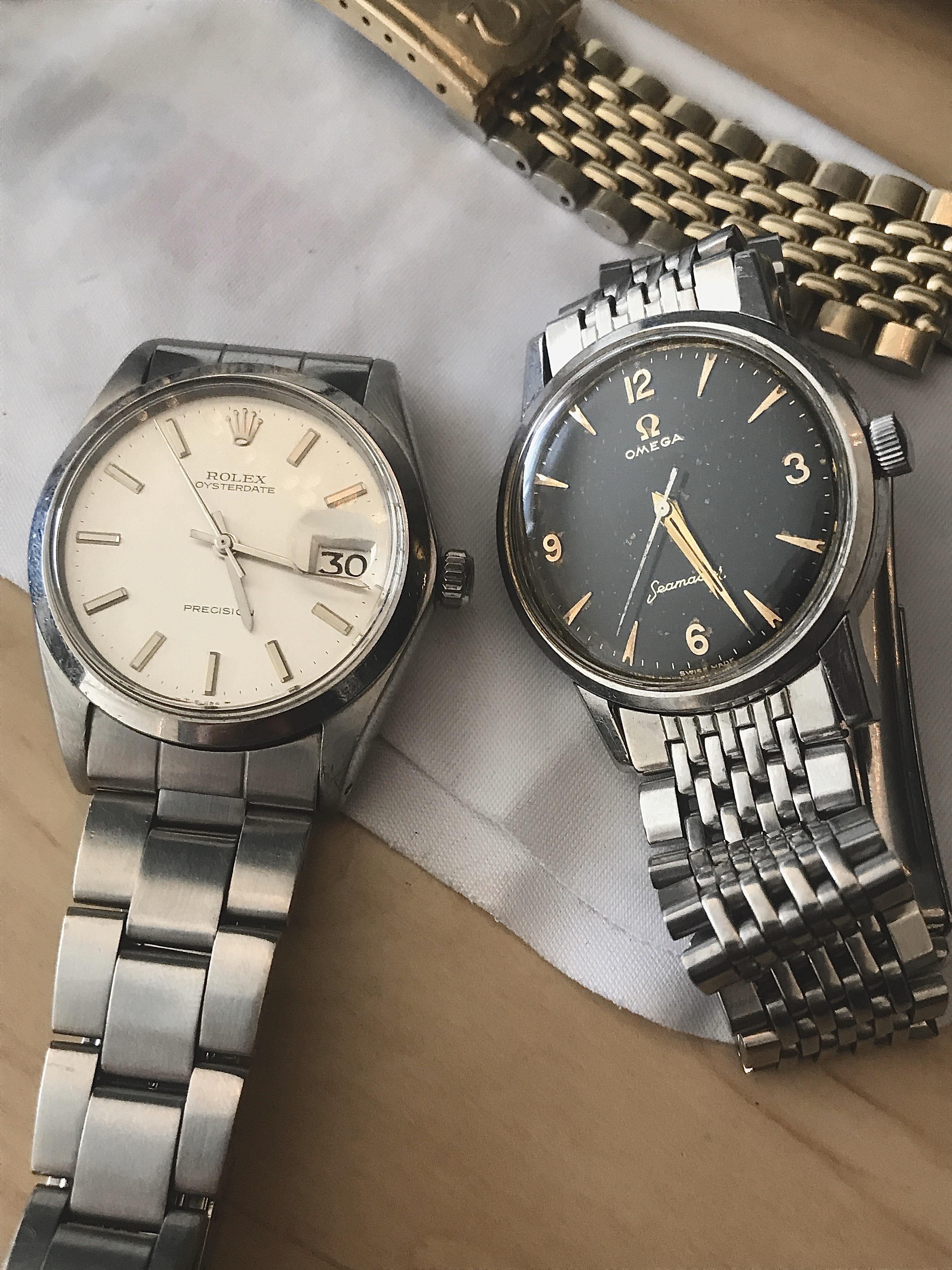 [Rolex Oyster+Omega Seamaster] Affordable Vintage! r/Watches