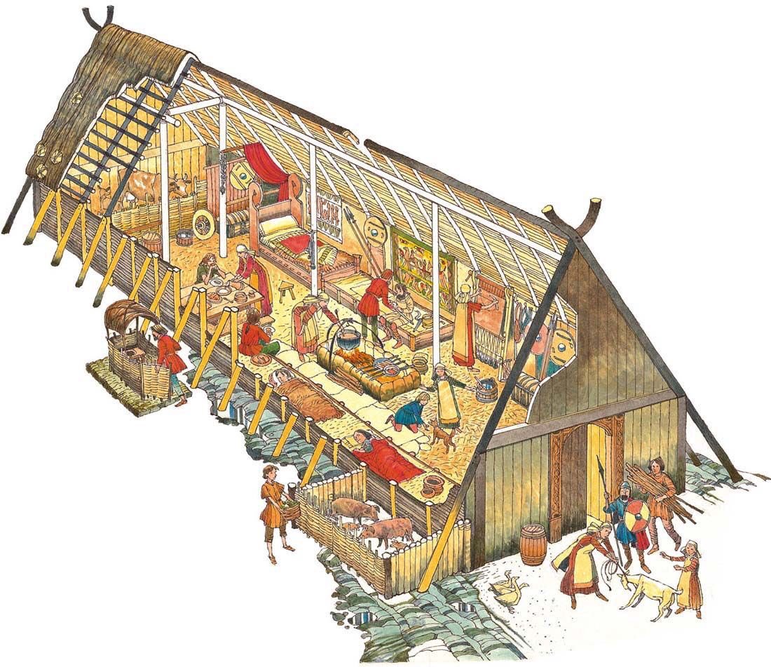 Inside a Viking House r/europe