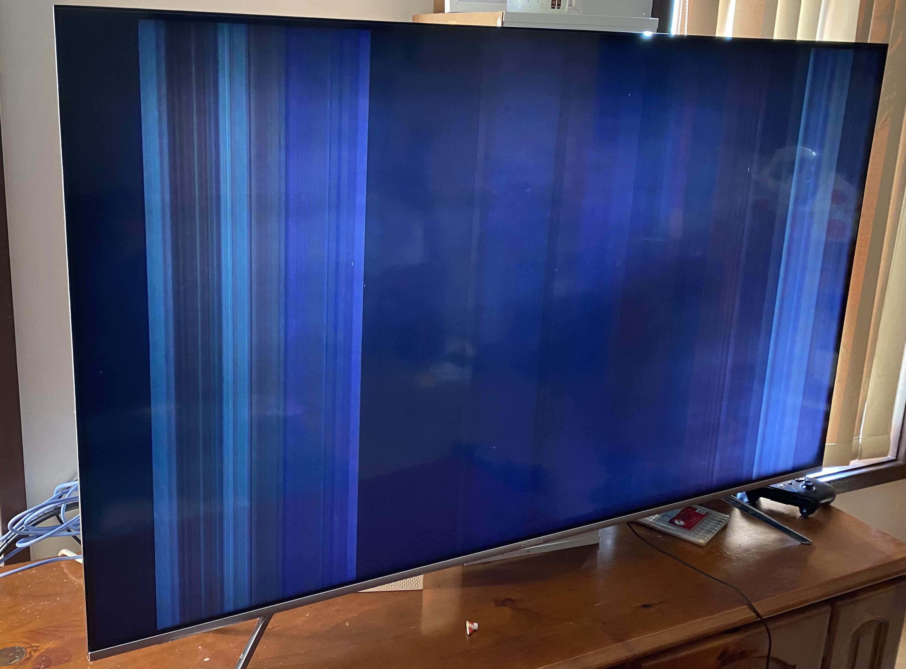 My Hisense smart TV did this, spontaneously this morning. Turning it