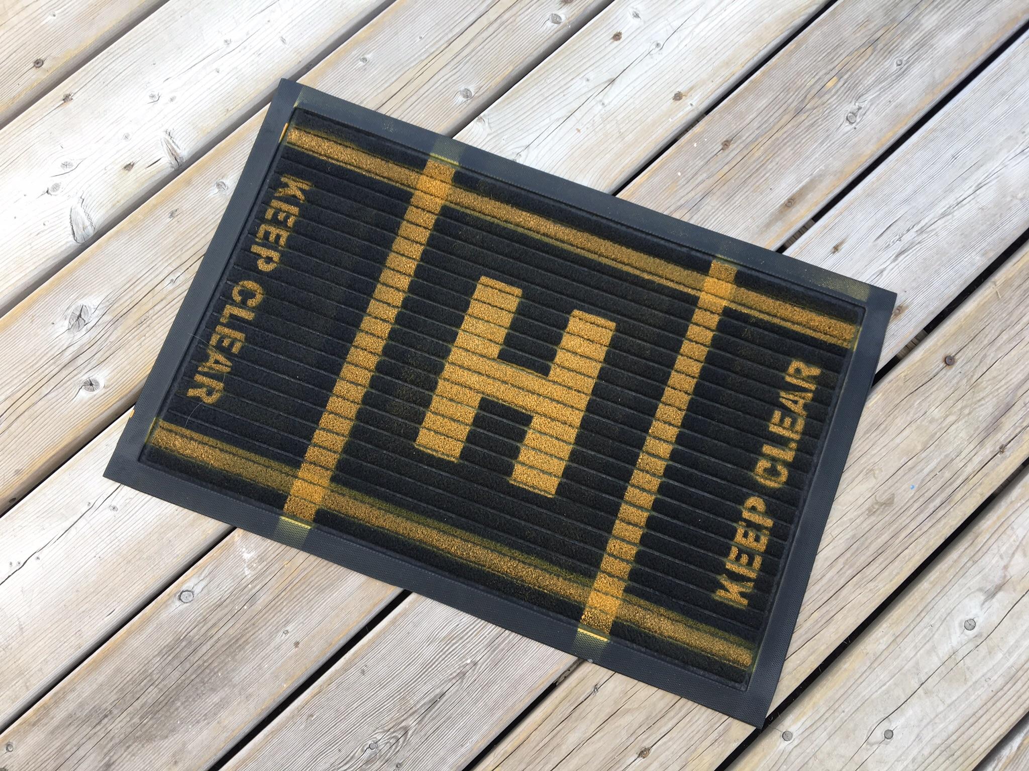 Fruta vegetales Desarmado Nuestra compañía drone landing pad diy