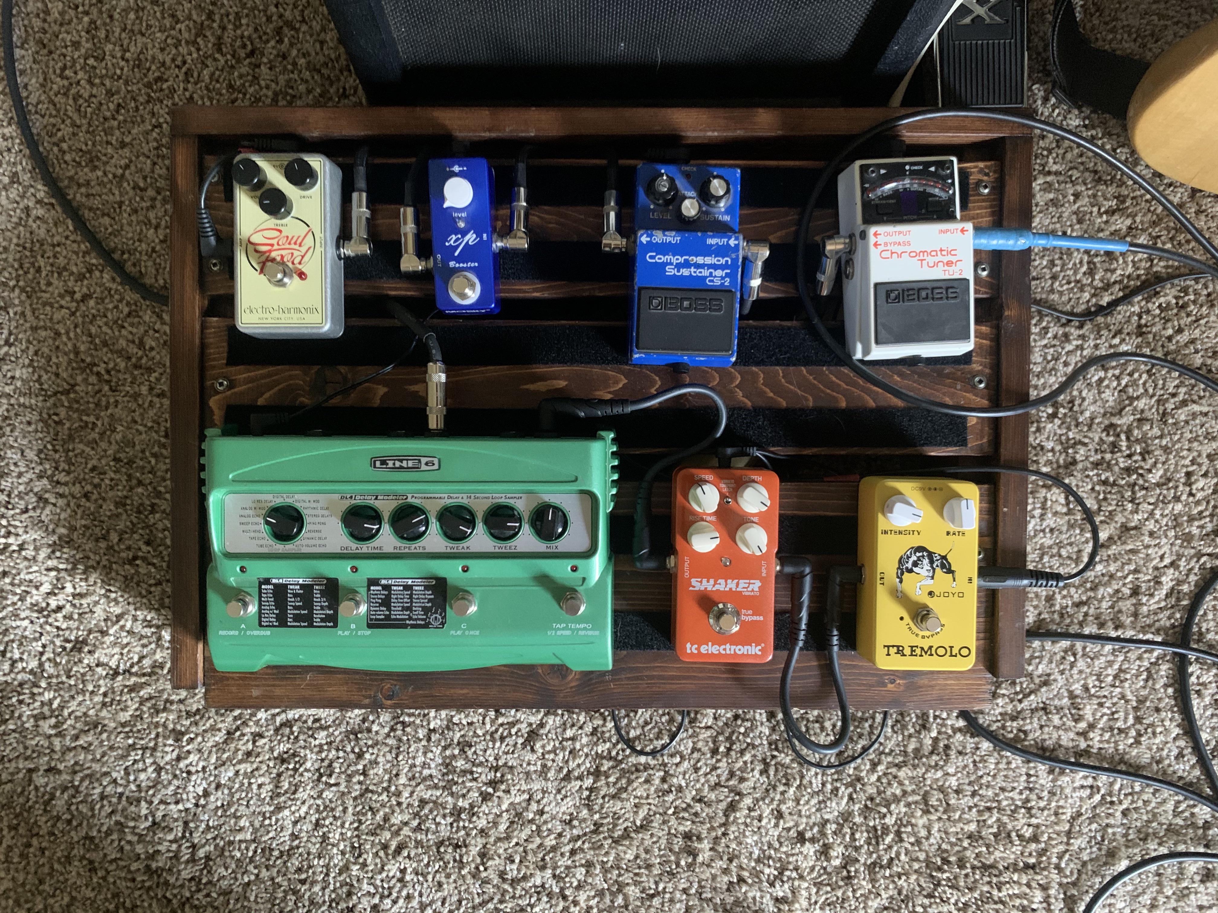First pedal board I’ve put together that I’m actually proud of. r/guitarpedals