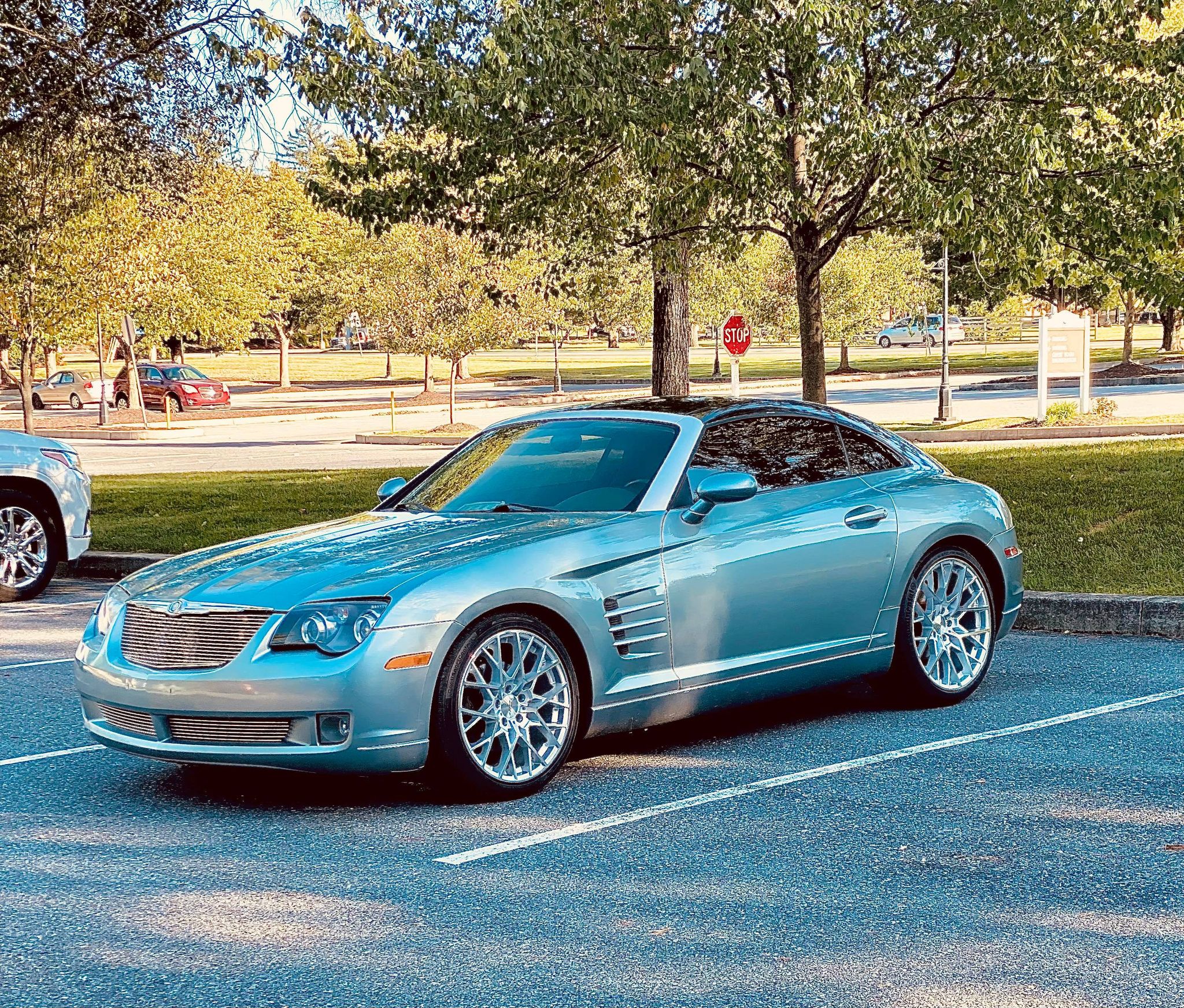 Greeting! Recently got my crossfire back on road after a long time. My