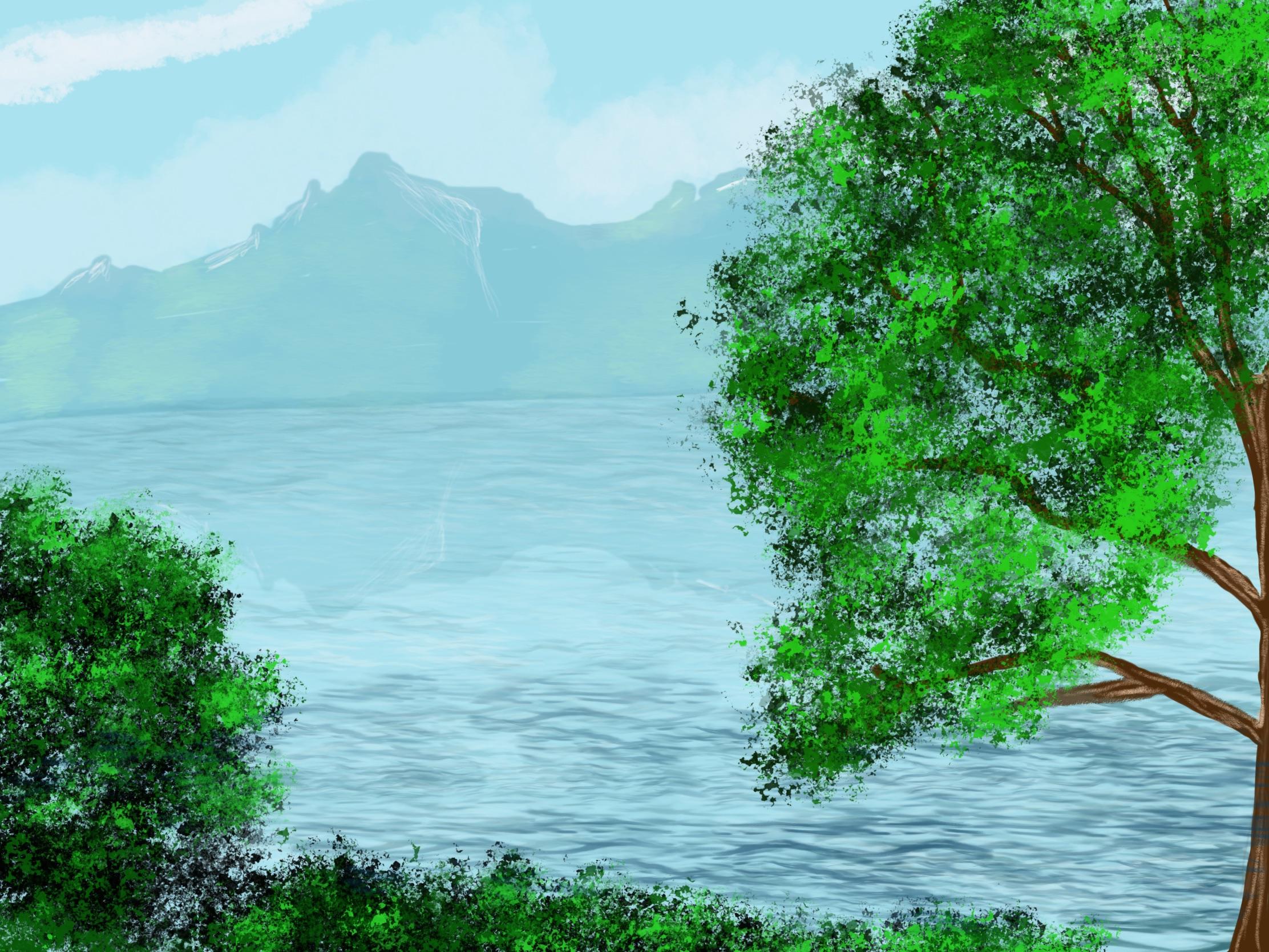 Speed painting. Digital Procreate. What do you think? r/learnart