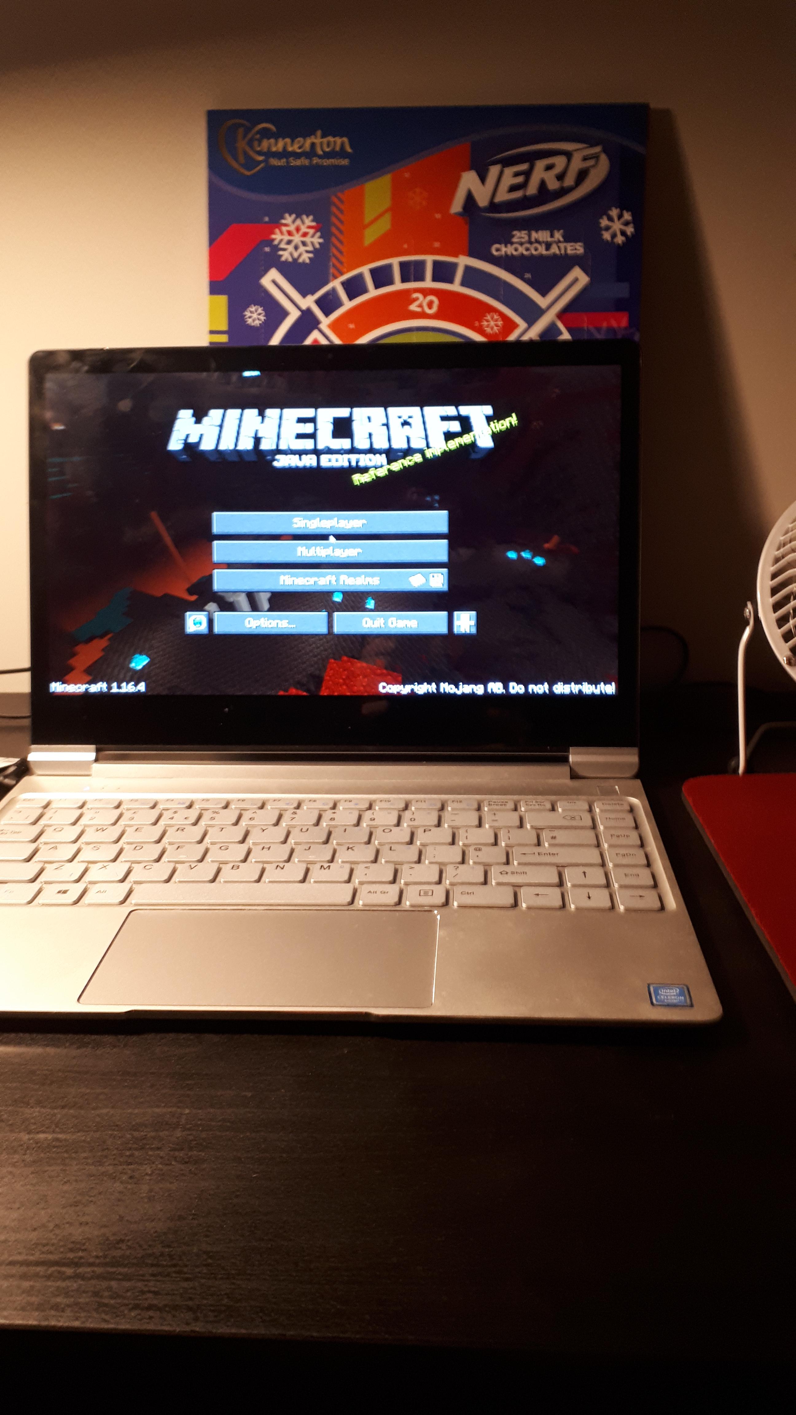 How am i running minecraft java on a geobook 3? It legit has an intel