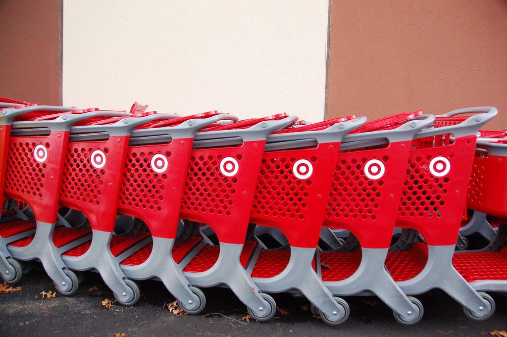 How the plastic Target shopping carts never make annoying noises or