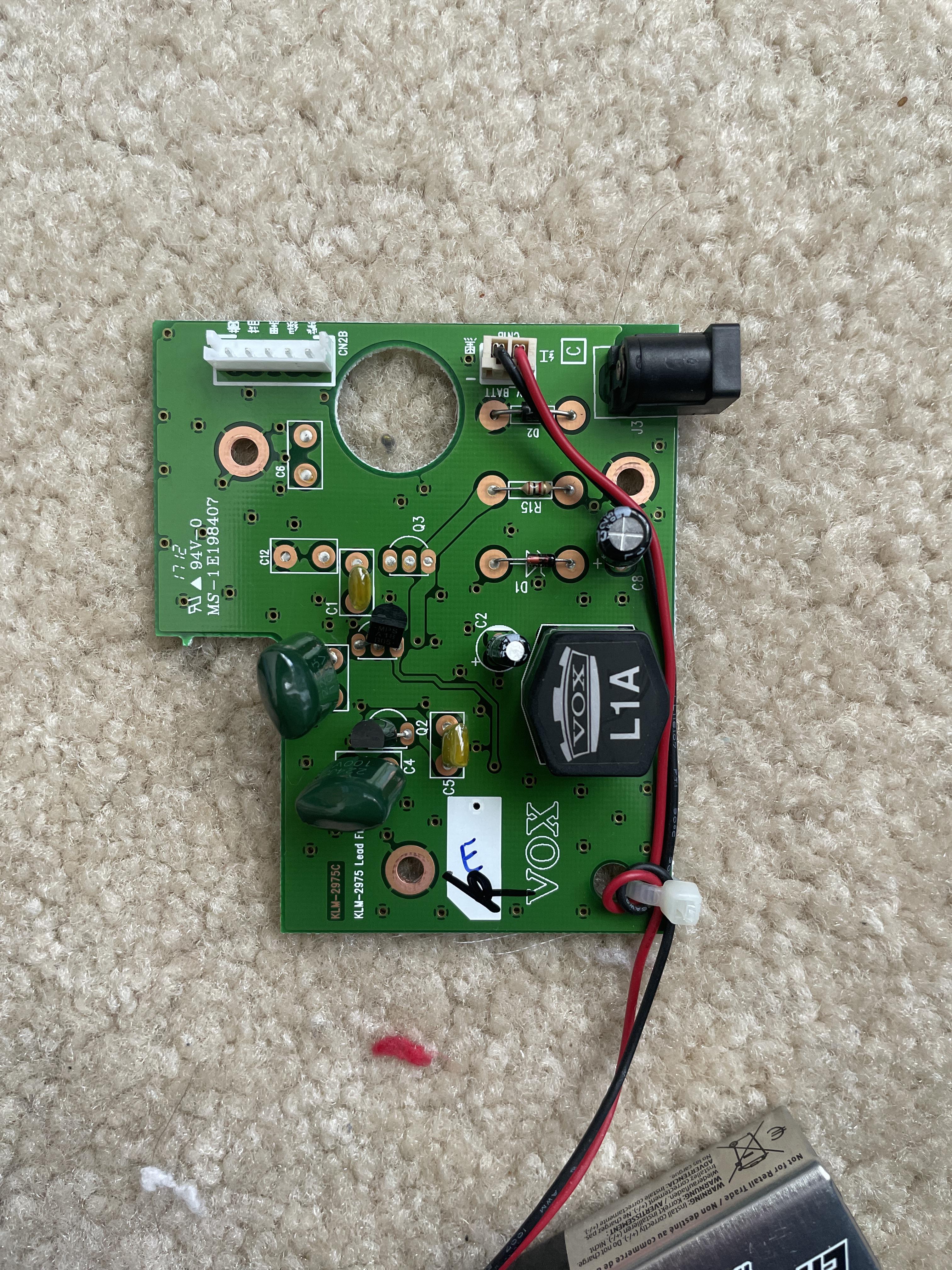 I blew my wah pedal with the wrong voltage power supply and I’m