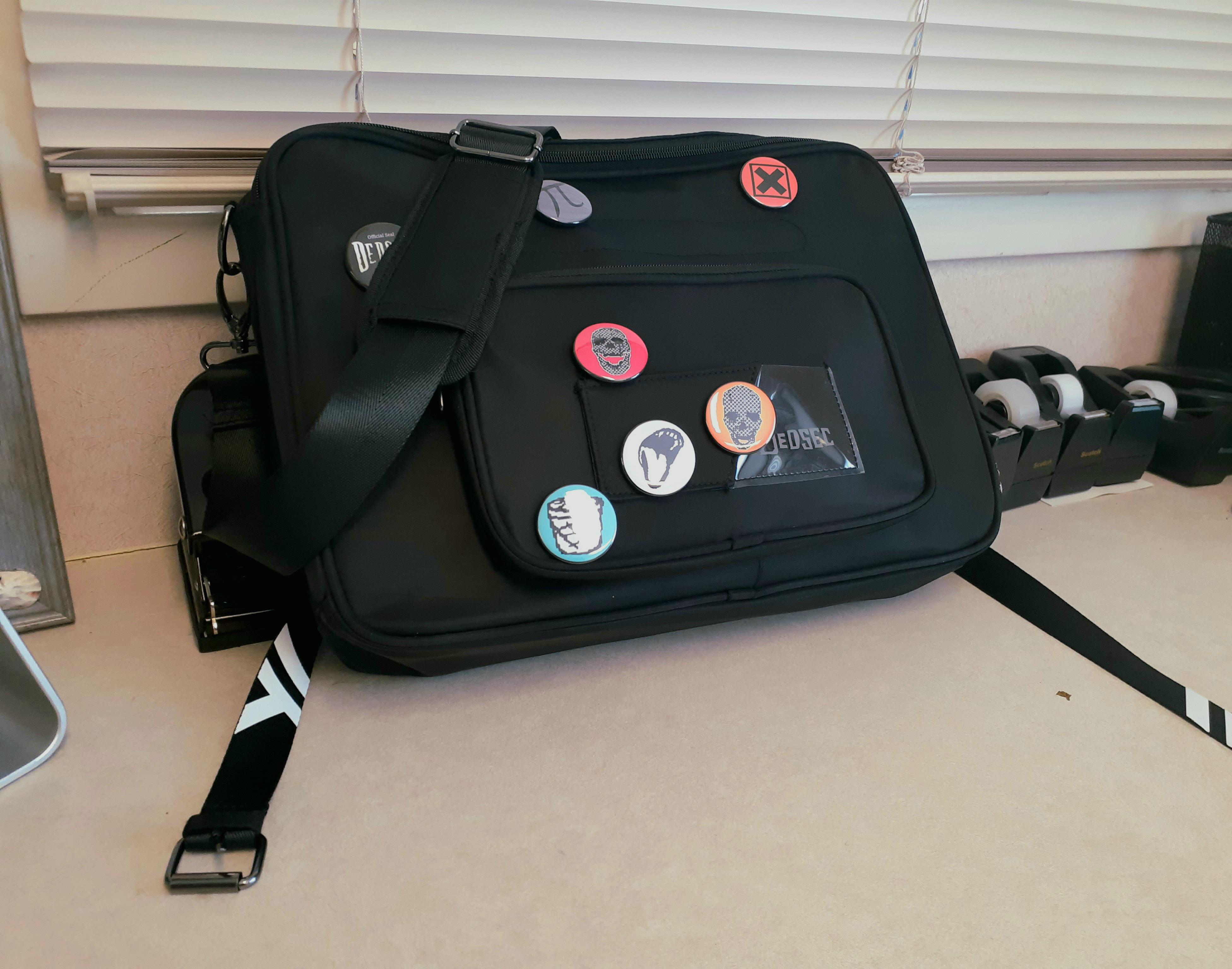 My Marcus Holloway bag came in ) r/watch_dogs