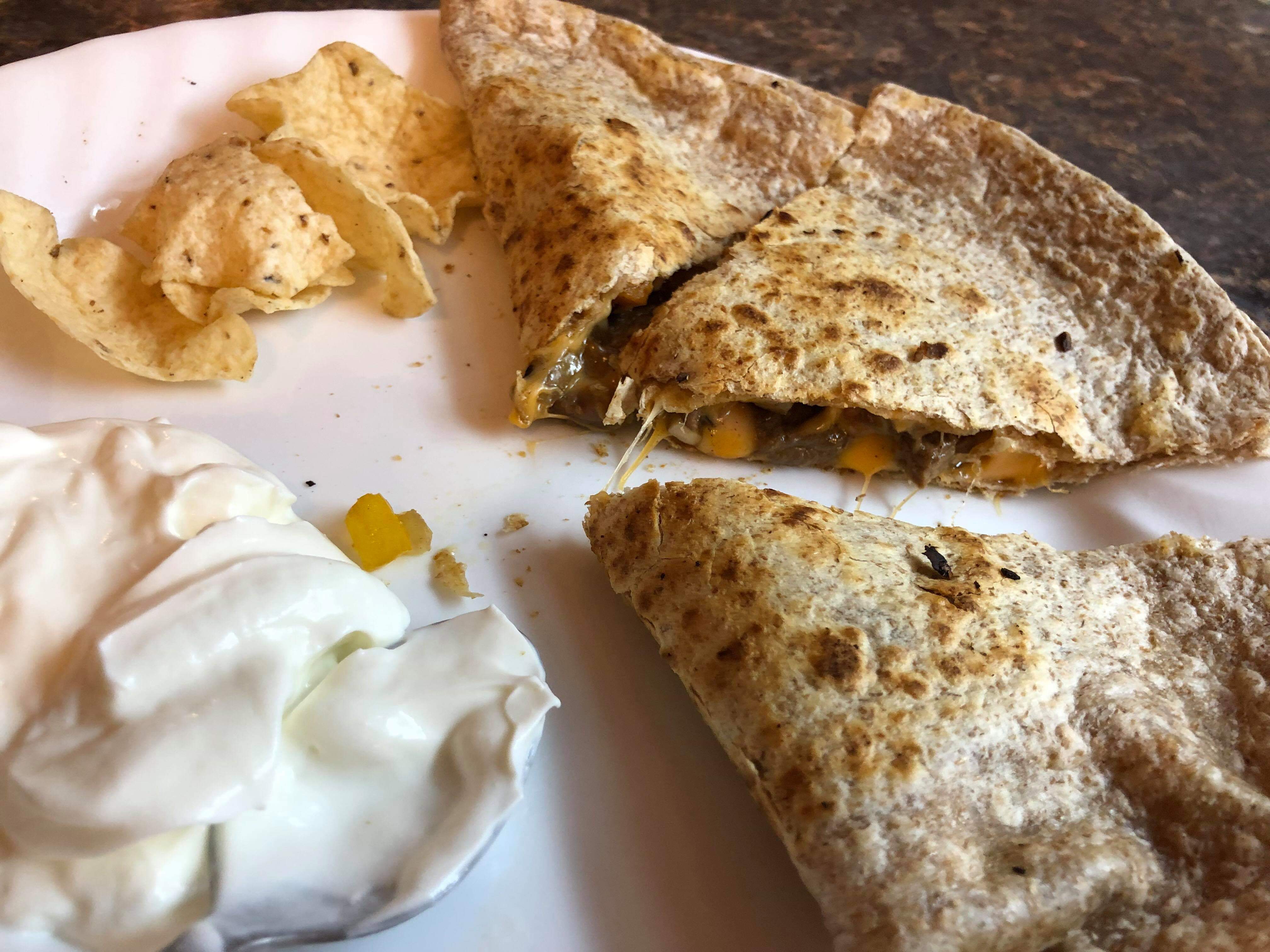 [homemade] steak quesadillas r/food