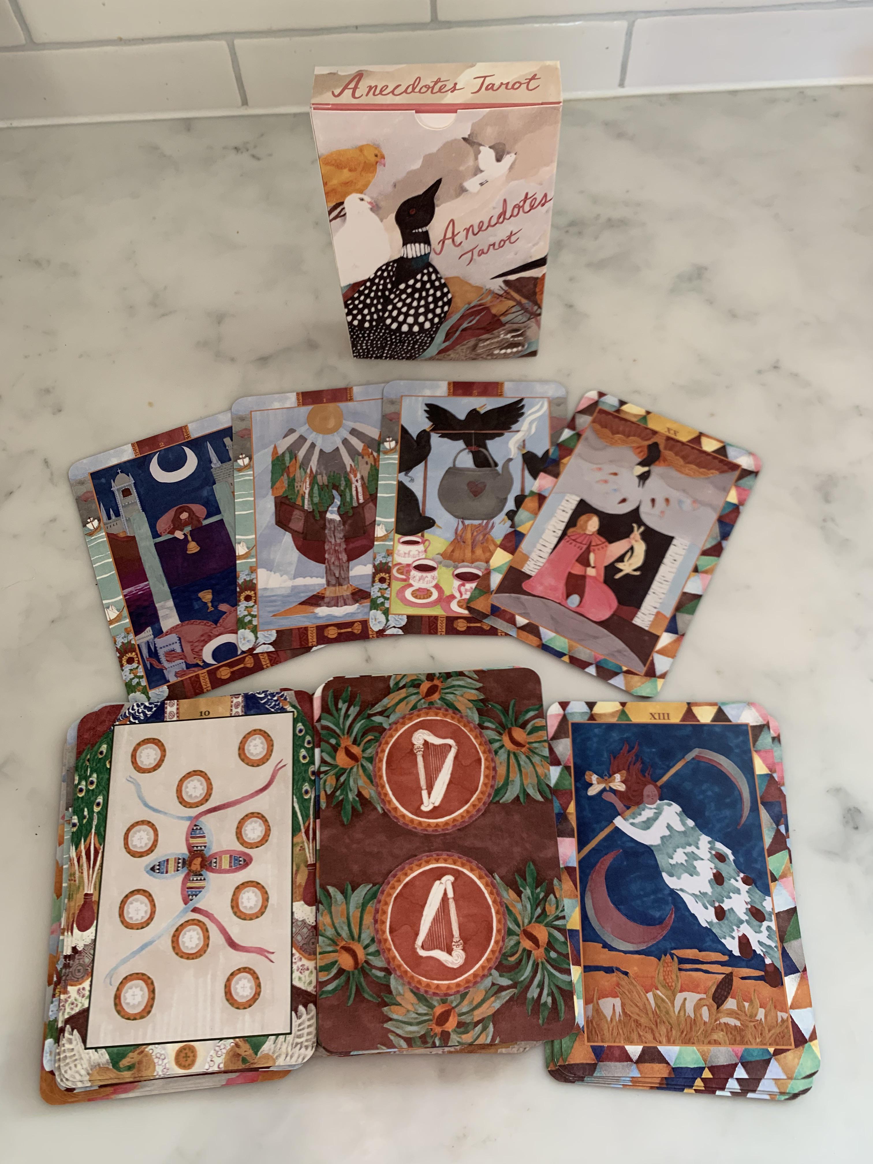 My Joanna Newsom Anecdotes tarot has arrived! I’m in love. r/JoannaNewsom