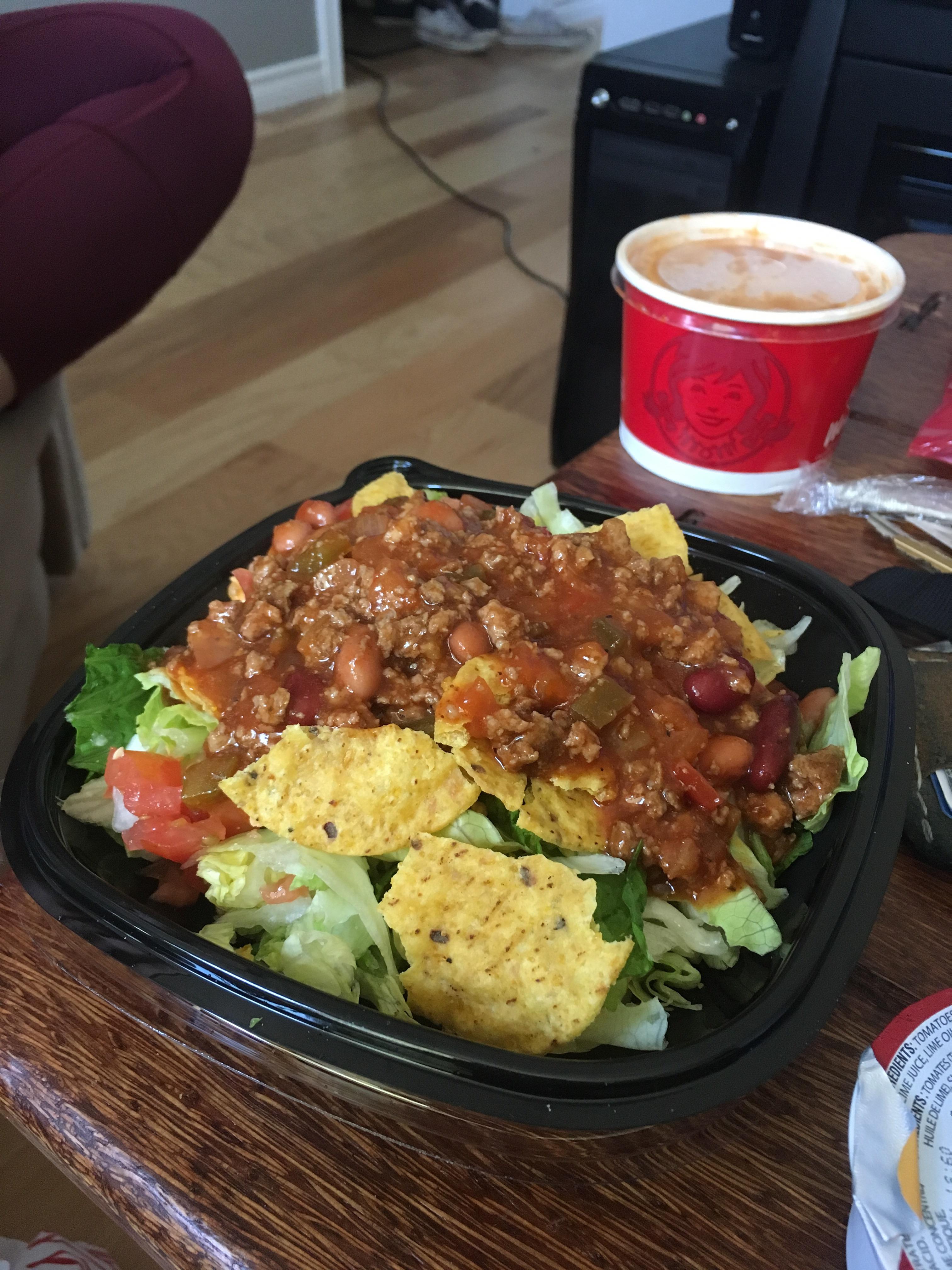 Wendy's Taco Supremo Salad r/shittyfoodporn