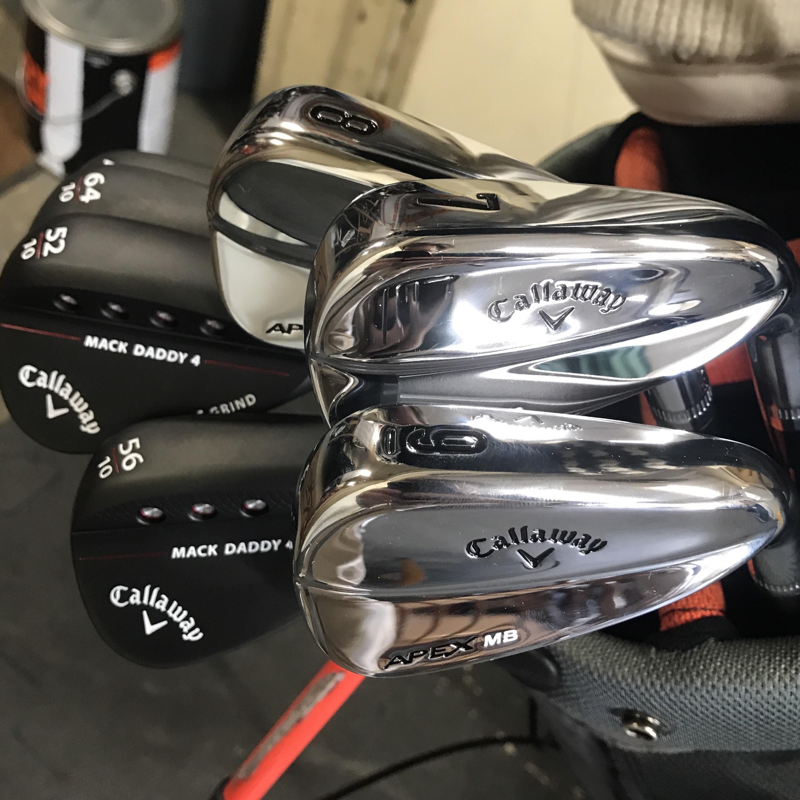 Can’t wait to play my first round with my first new set of clubs ever