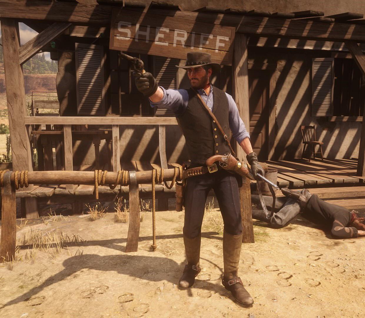 another rdr1 outfit, the us Marshall outfit r/reddeadredemption