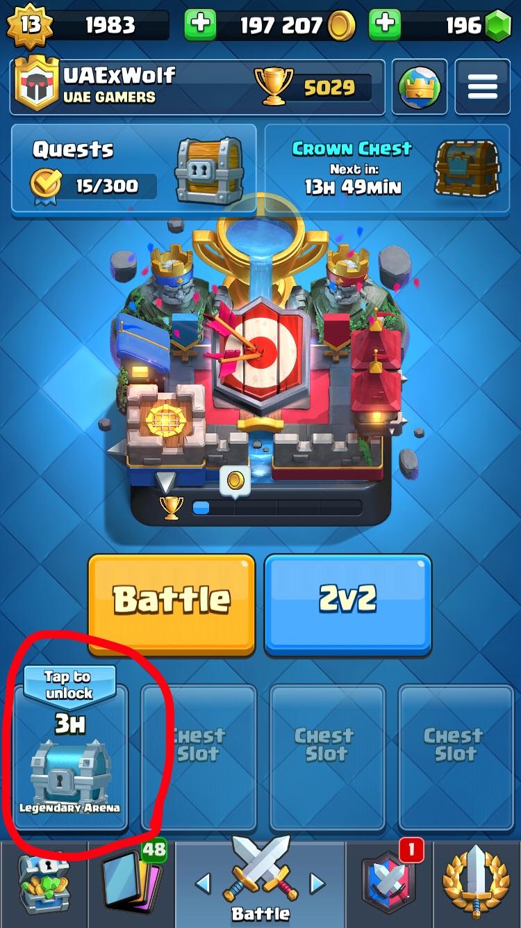 I got a silver chest. r/ClashRoyale