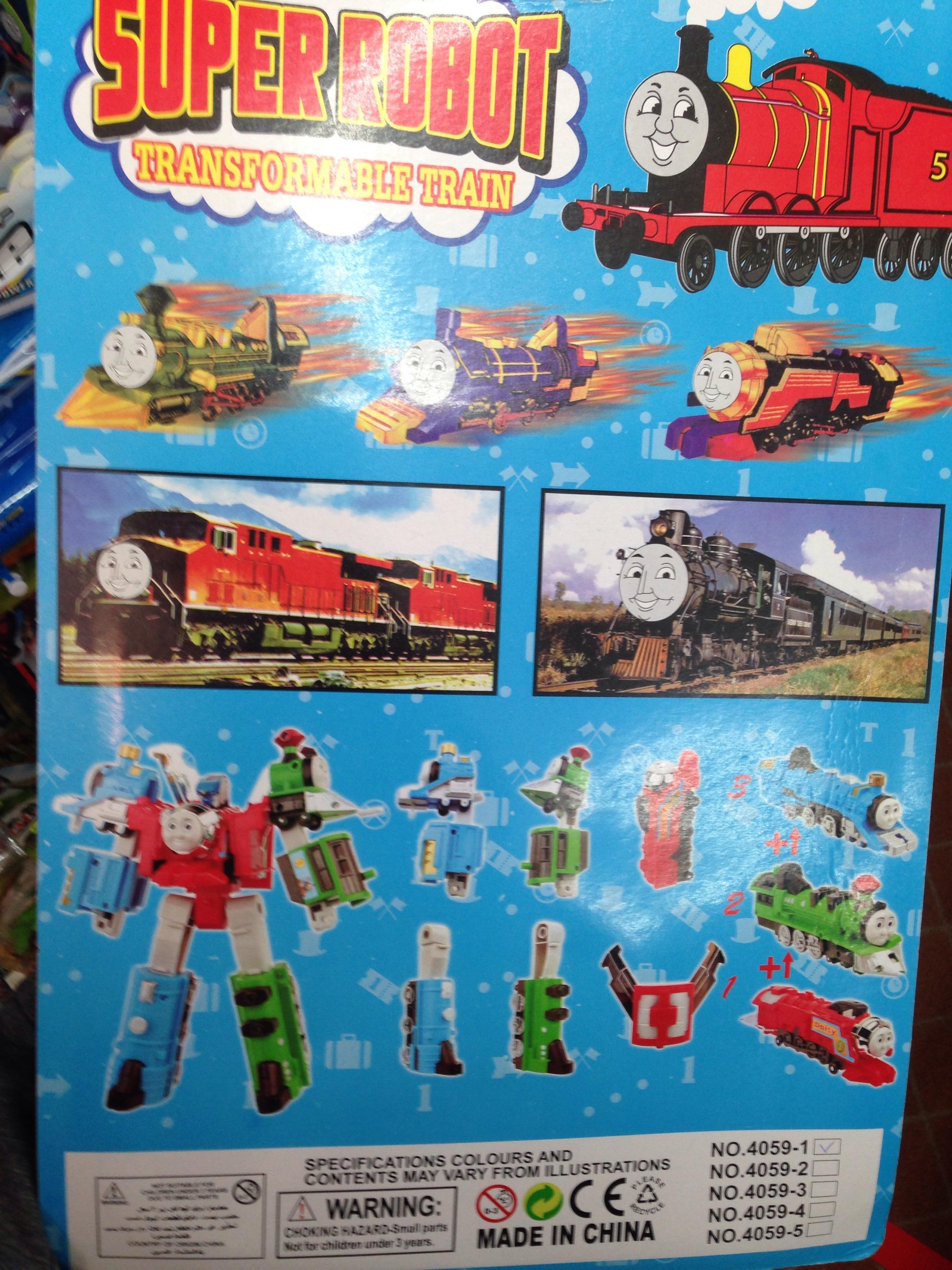 Transformer Thomas the Tank Engine : r/crappyoffbrands
