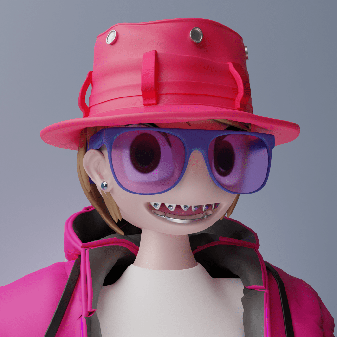Made a Guy for NFT Collection blender