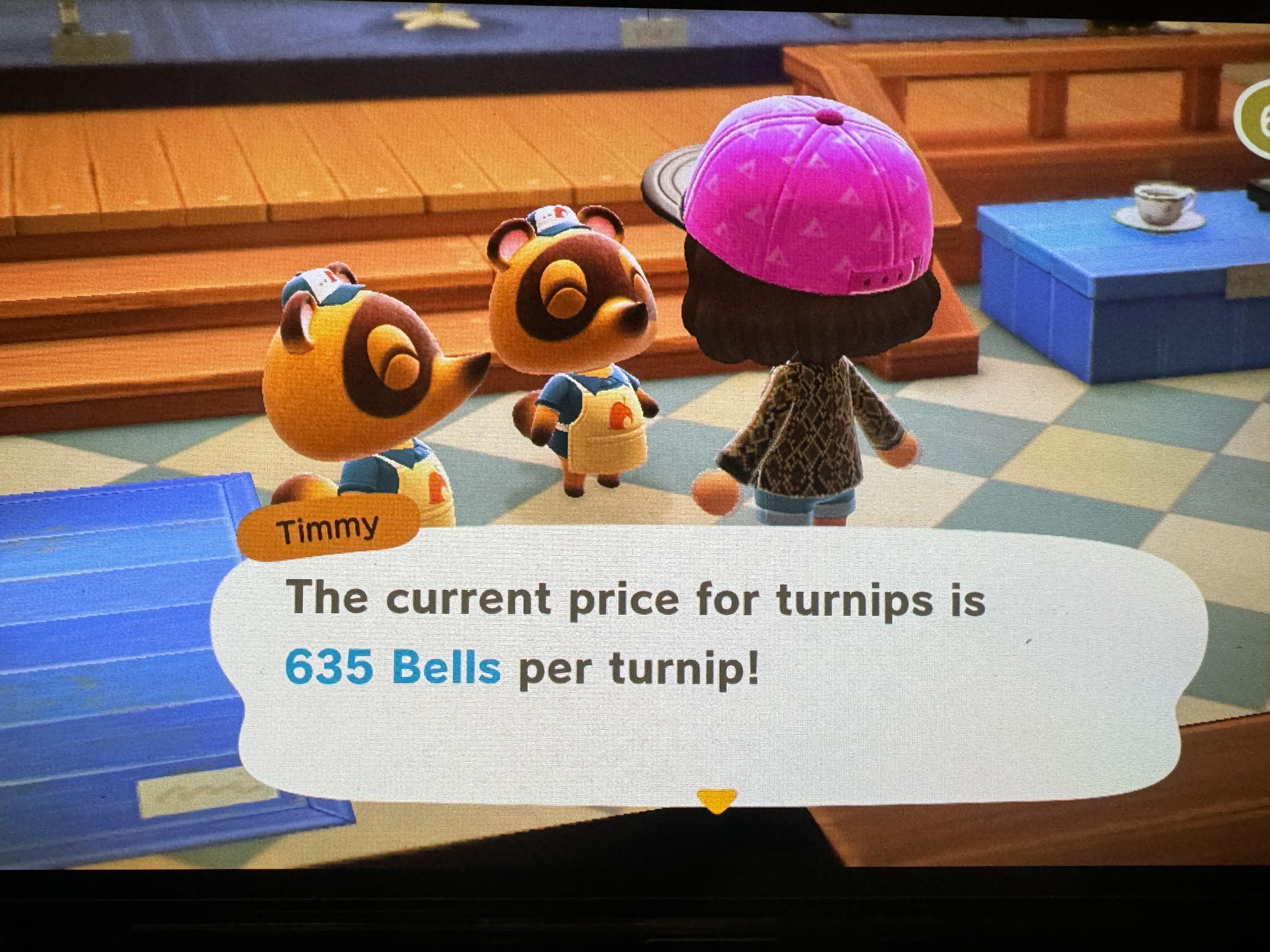 Animal Crossing Turnips