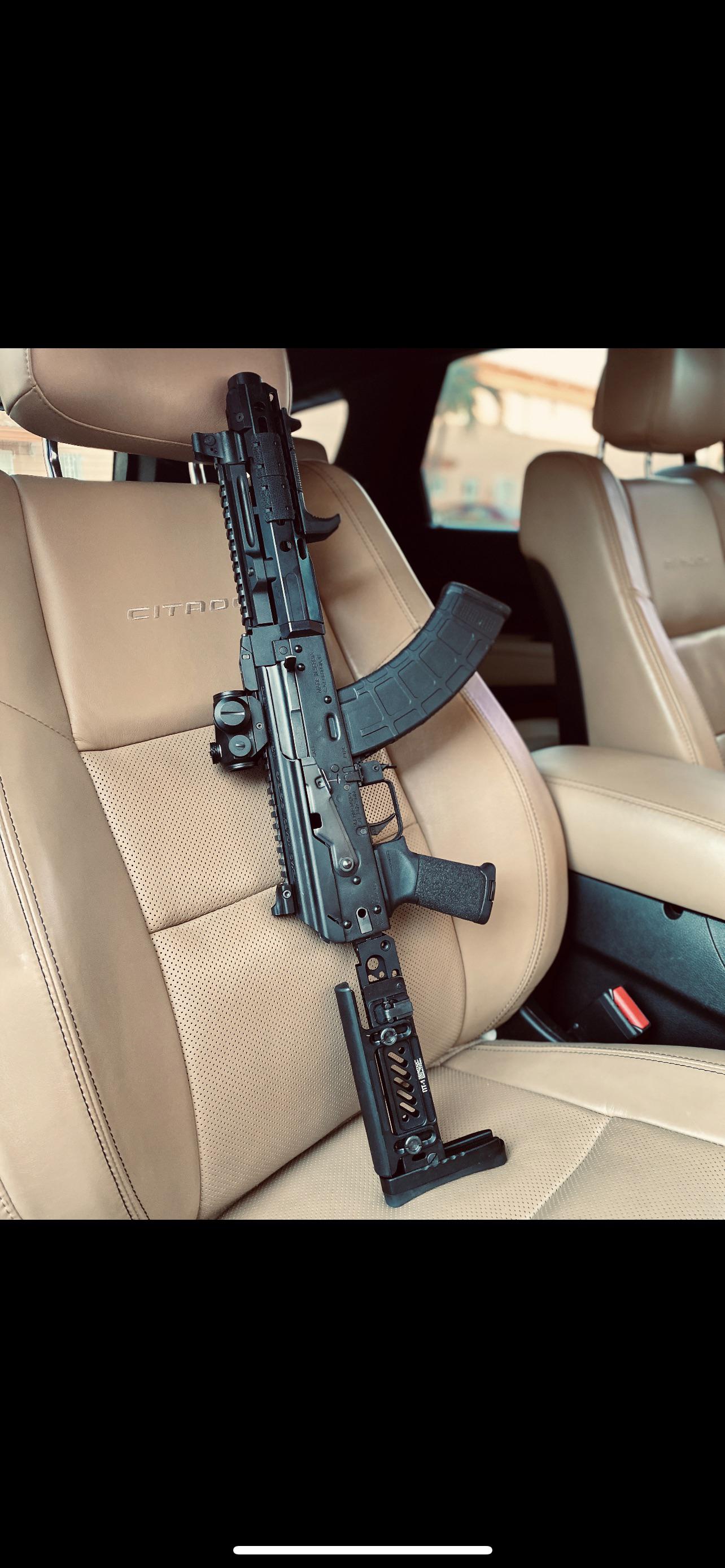 Yugo pap m92 pistol Rear trunion conversion with trunion, Zenitco PT1