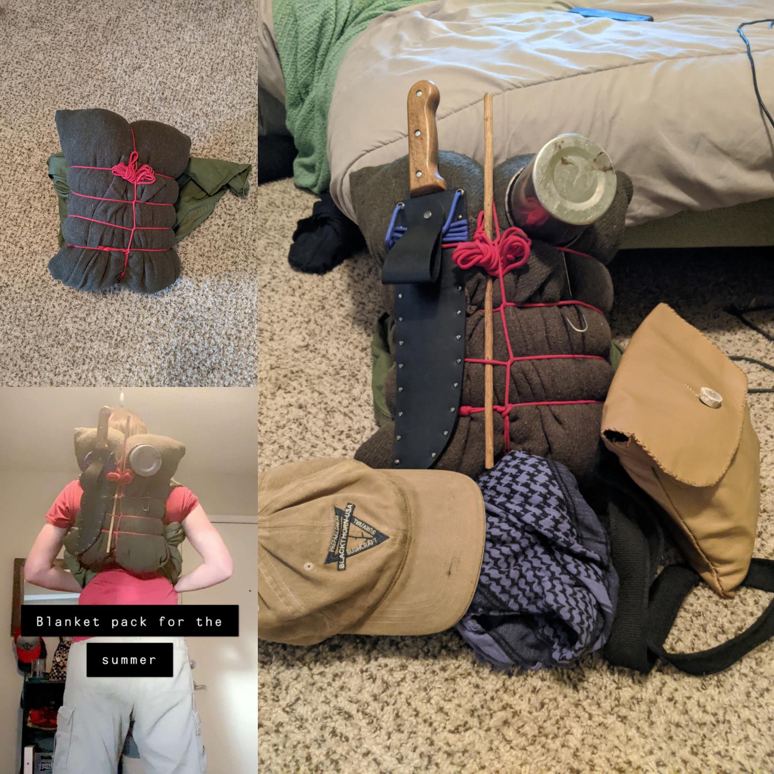 Blanket Packs r/Survival