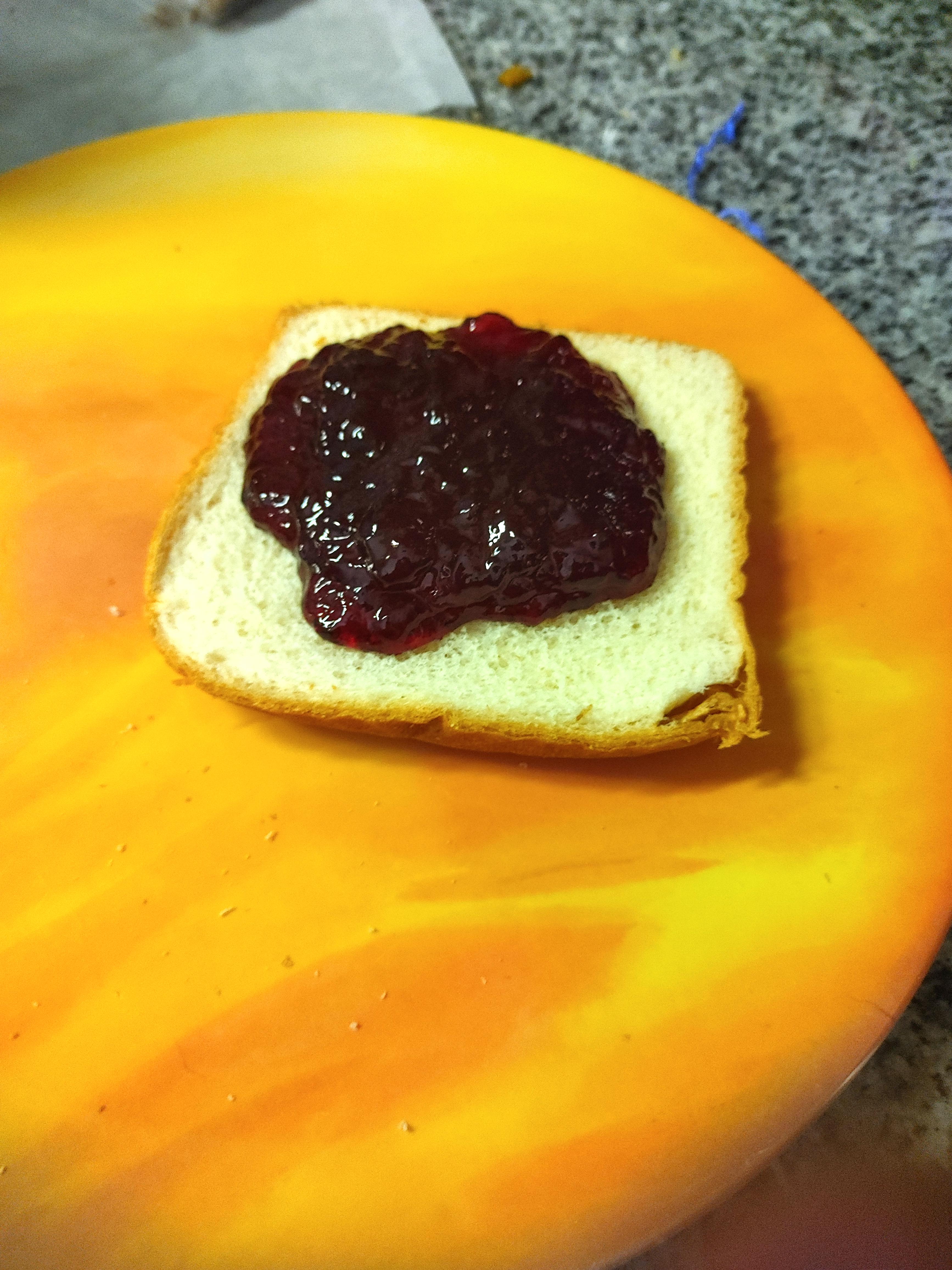 Not to get political or anything... But I made jelly and untoasted