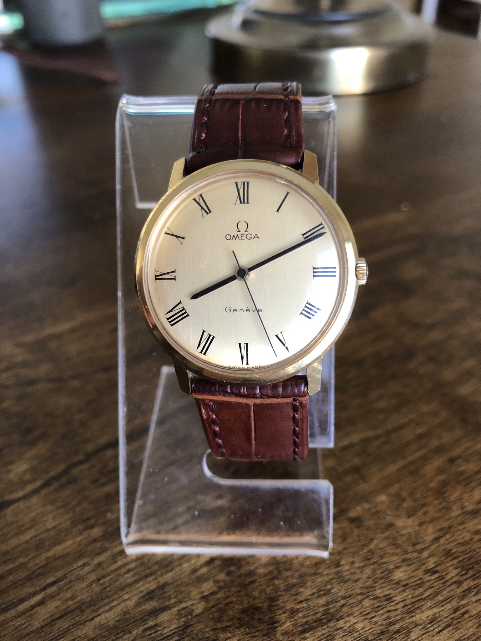 [WTS] Vintage Omega Geneve manual, 18k solid gold (625