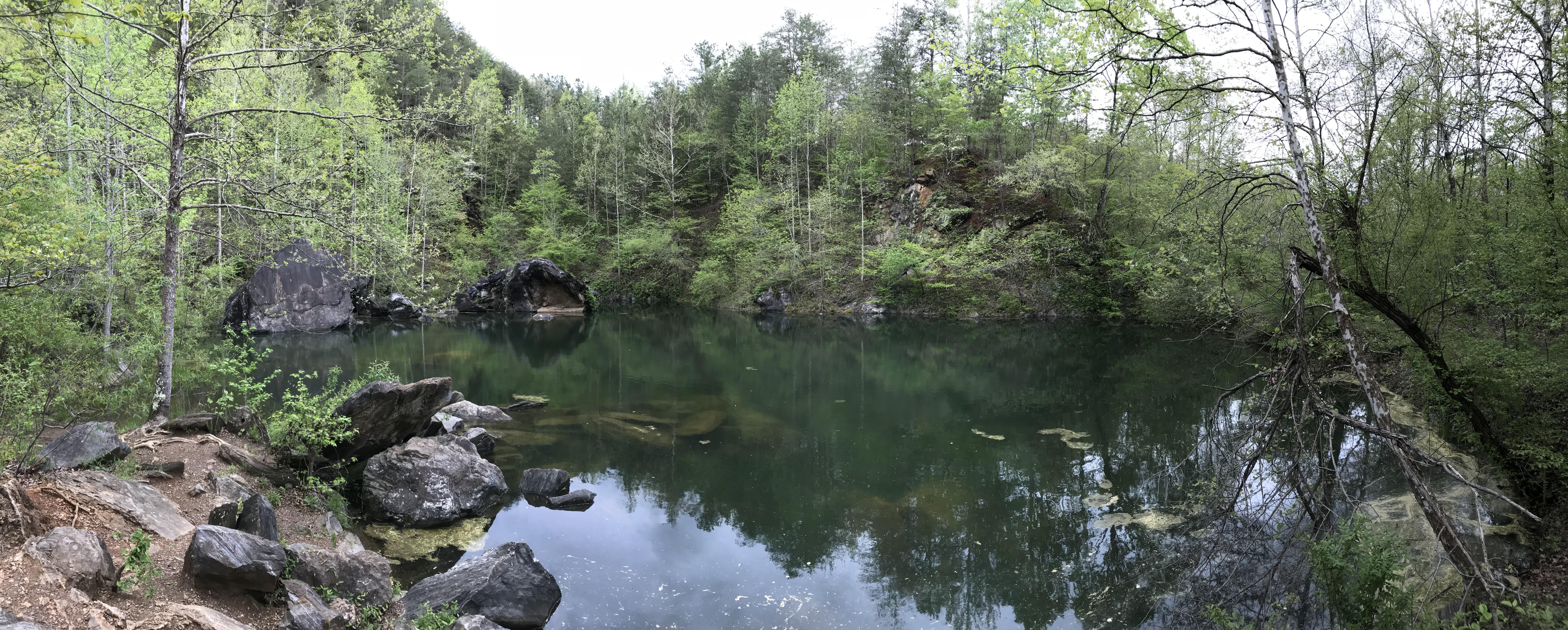 Old Quarry at Pine log creek trail!