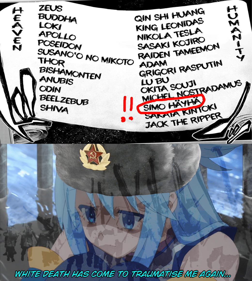 Simo Häyhä, the deadliest sniper and Soviet Union's worst nightmare (Source Shuumatsu no