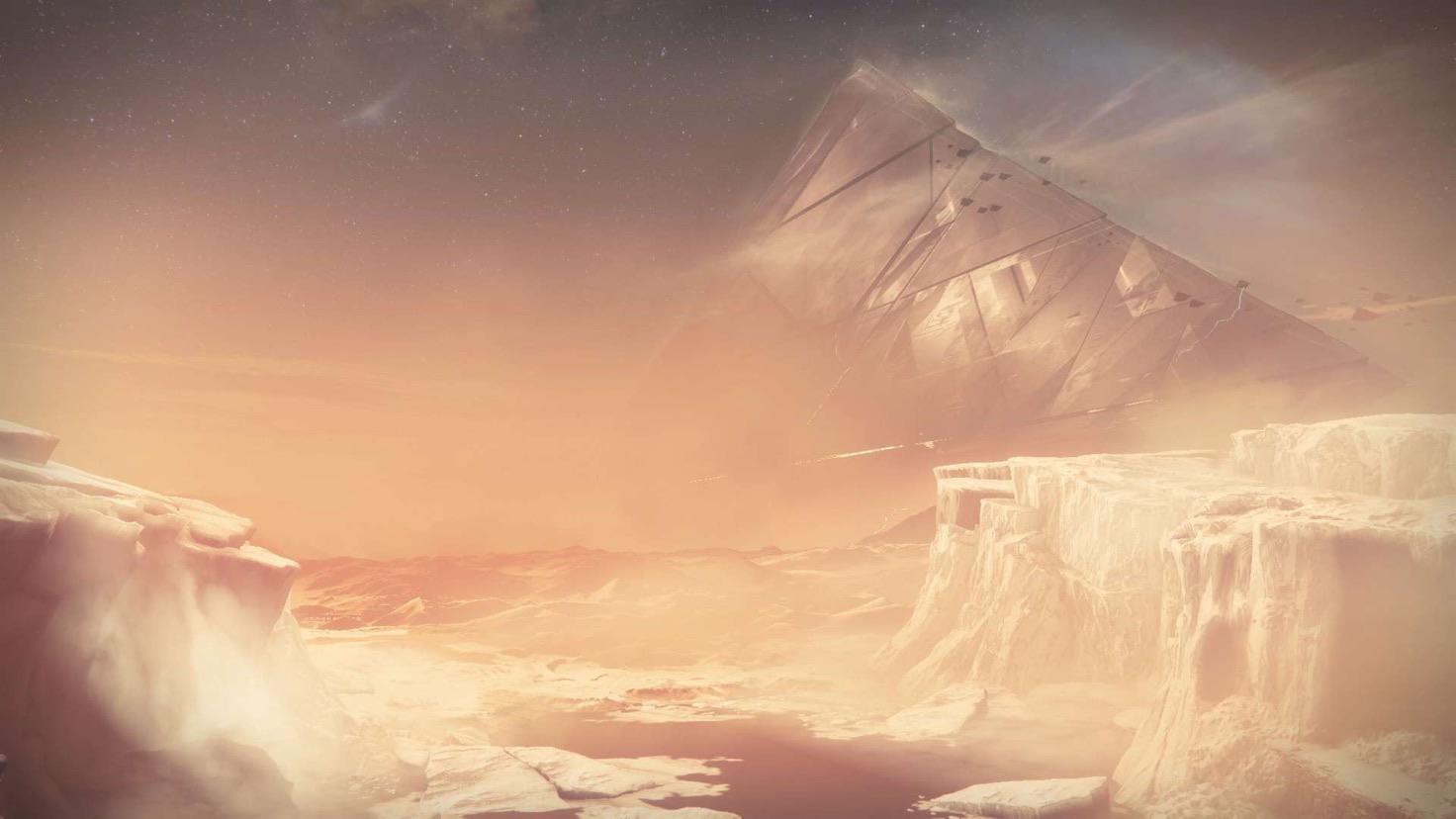 Pyramid ship on mars r/destiny2