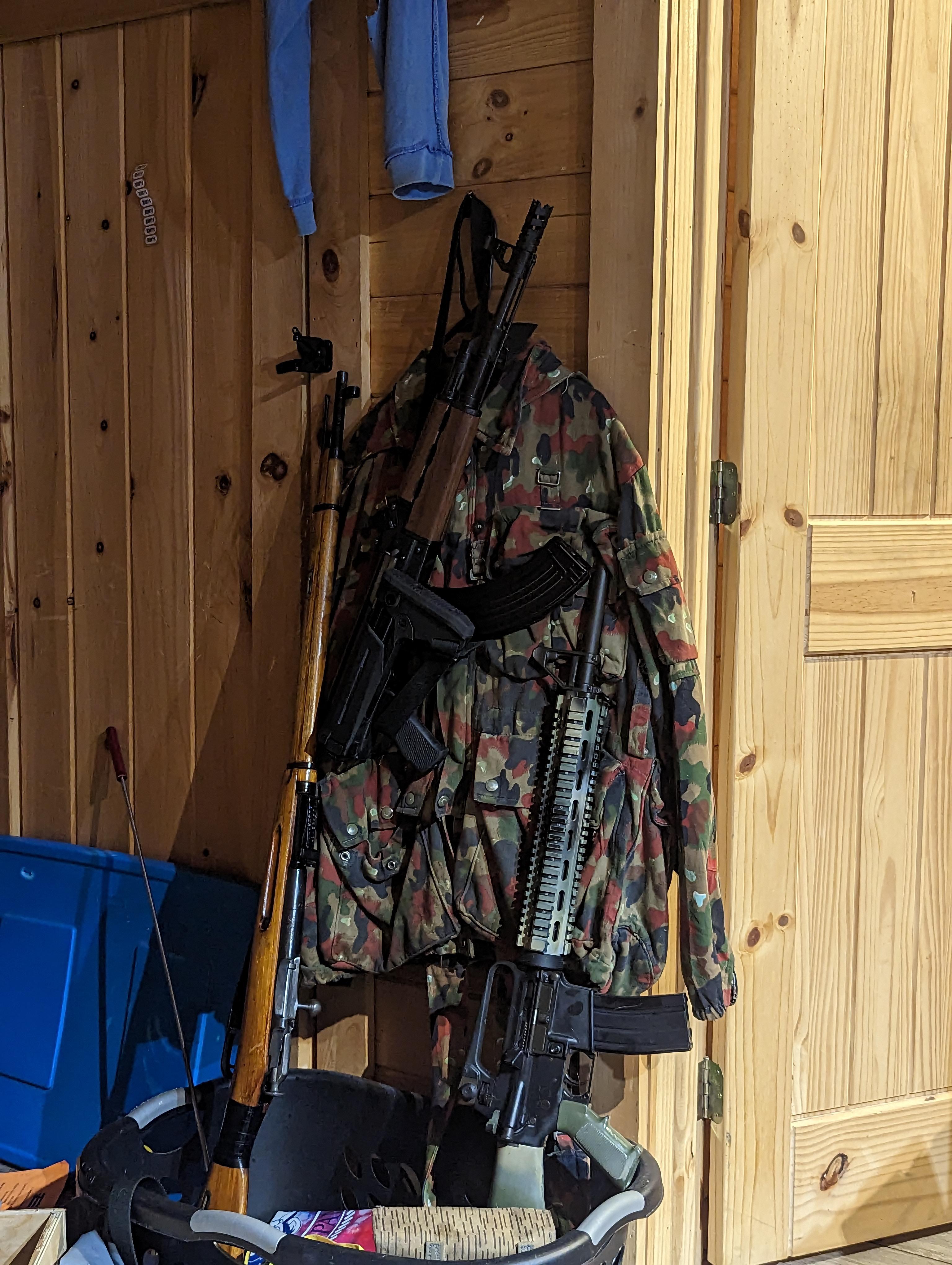 where's y'all laundry basket of guns?? yugo m70, 39 tula mosin, and a