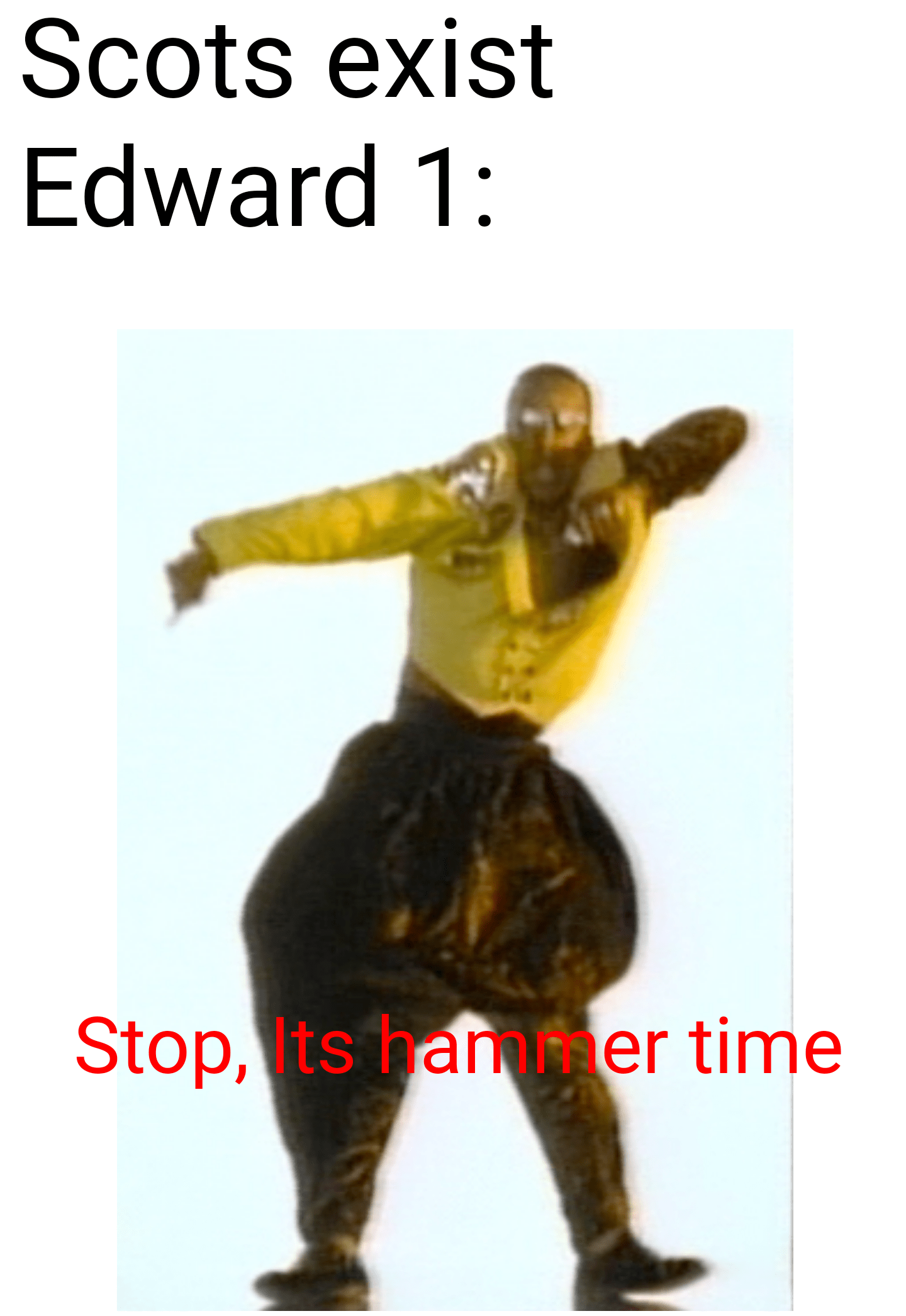 You want me to put the hammer down r/HistoryMemes