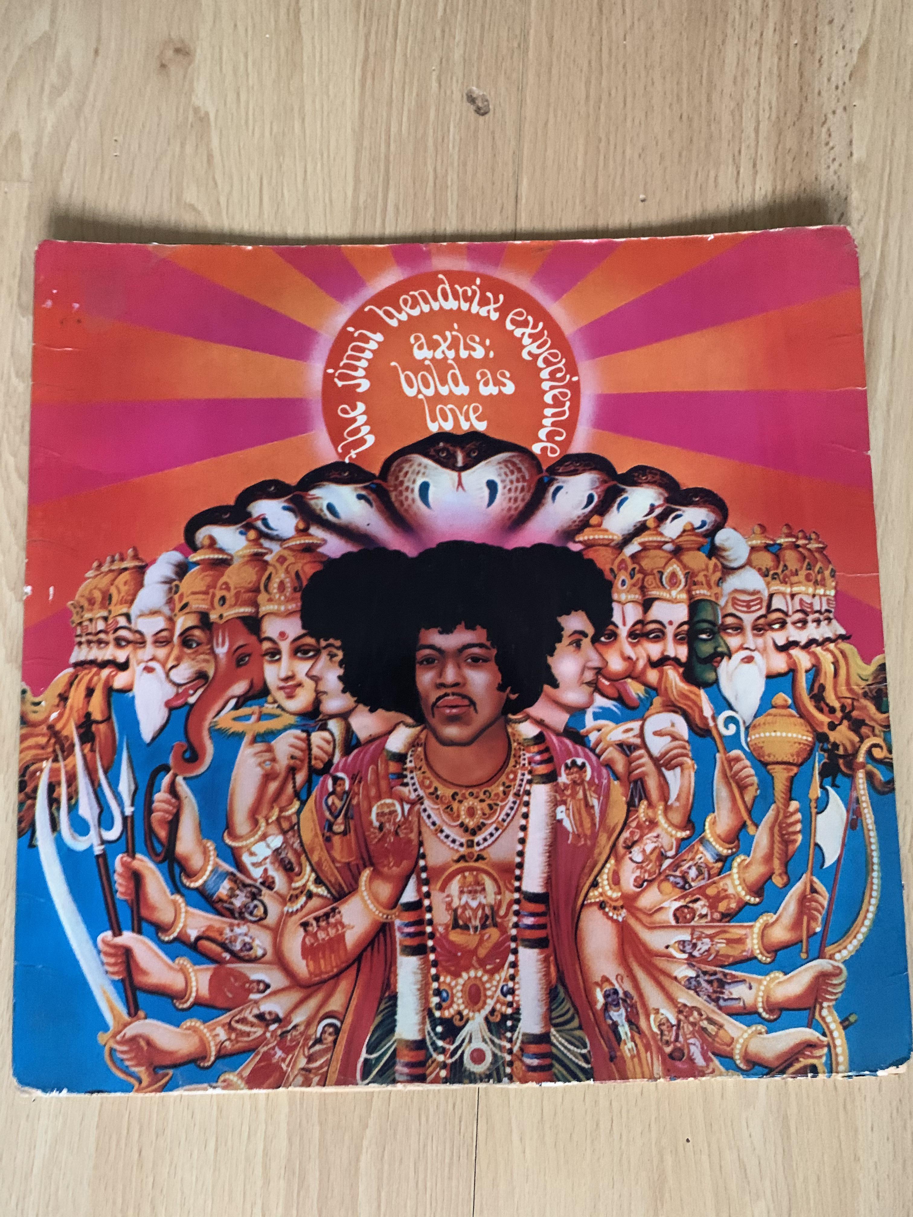 Just picked up the 1st pressing of Axis Bold as love r/vinyl