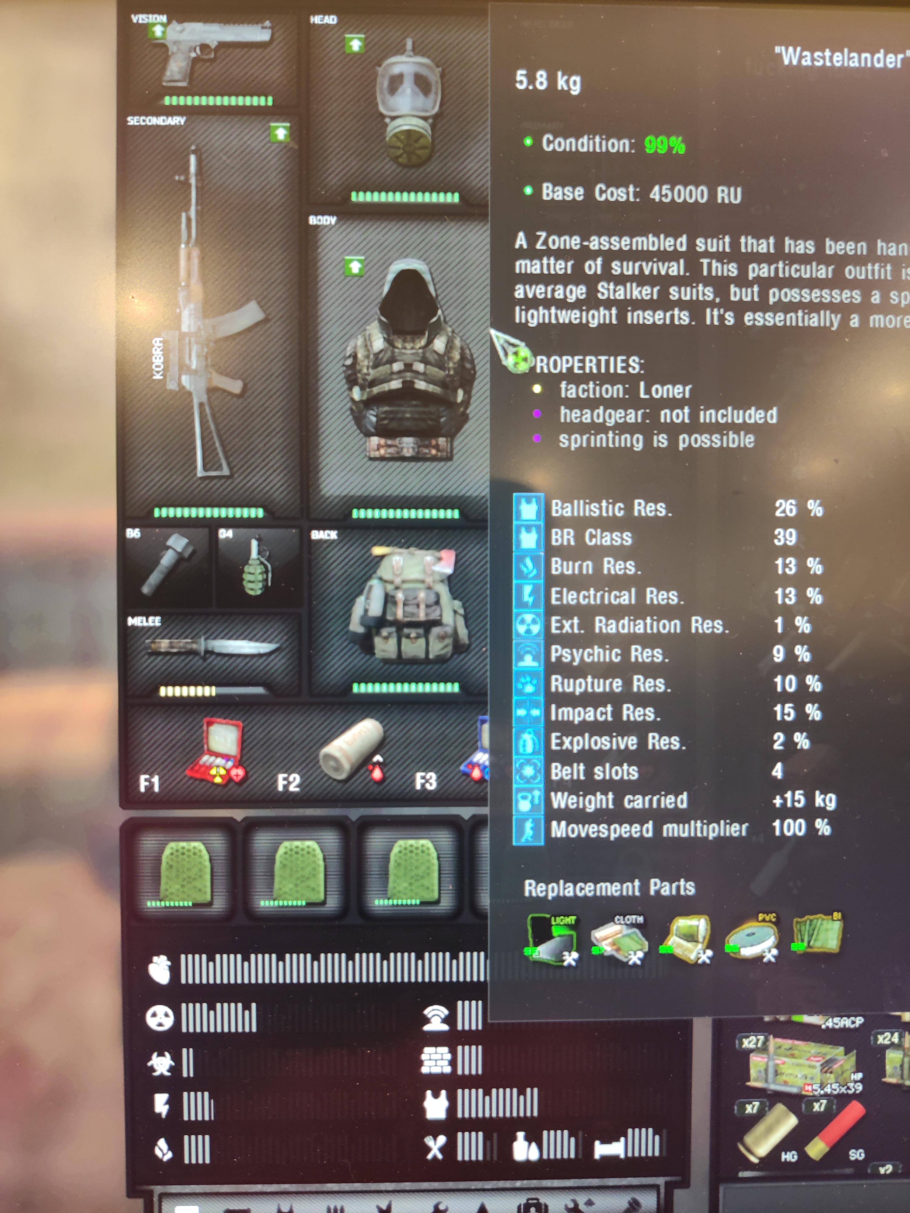 GAMMA 30+ hrs on ironman, I mostly fight mil, merc, and monolith. How