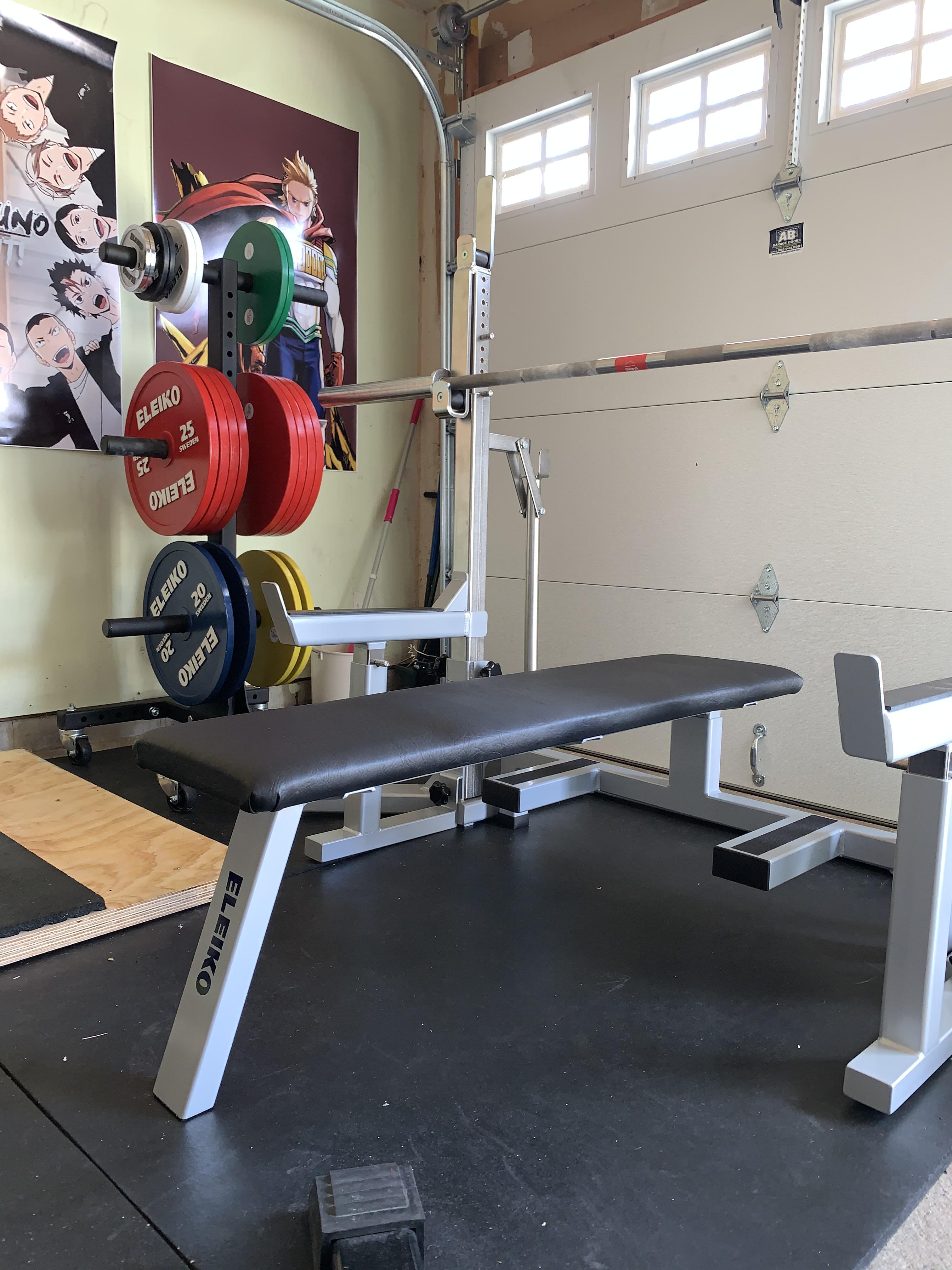 Just completed my powerlifting setup! Took me a while to put it