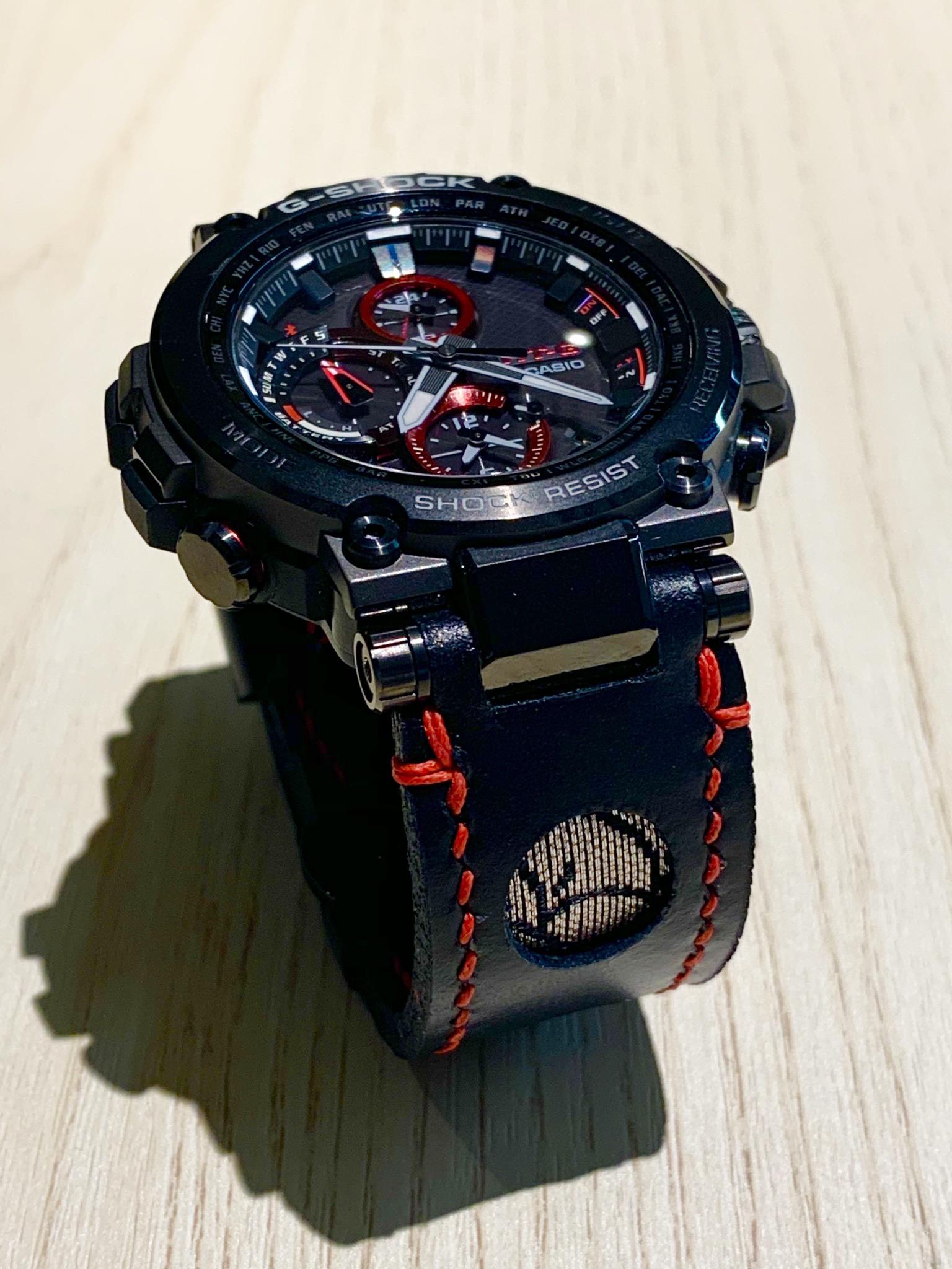 Customised a leather watch strap for my GShock. What you guys think