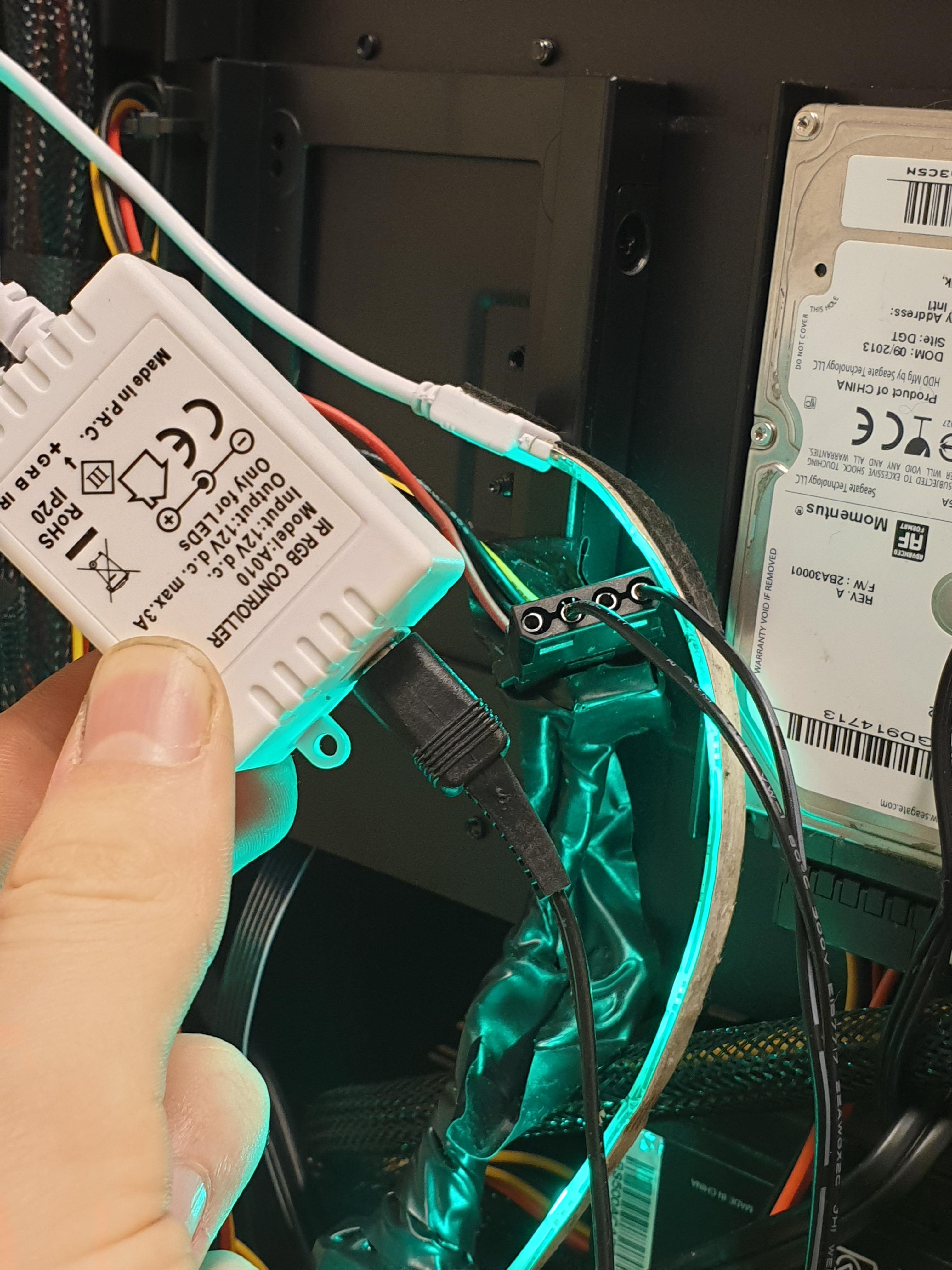 Is this safe? Or is my power supply going to blow up😅 RGB on cheap