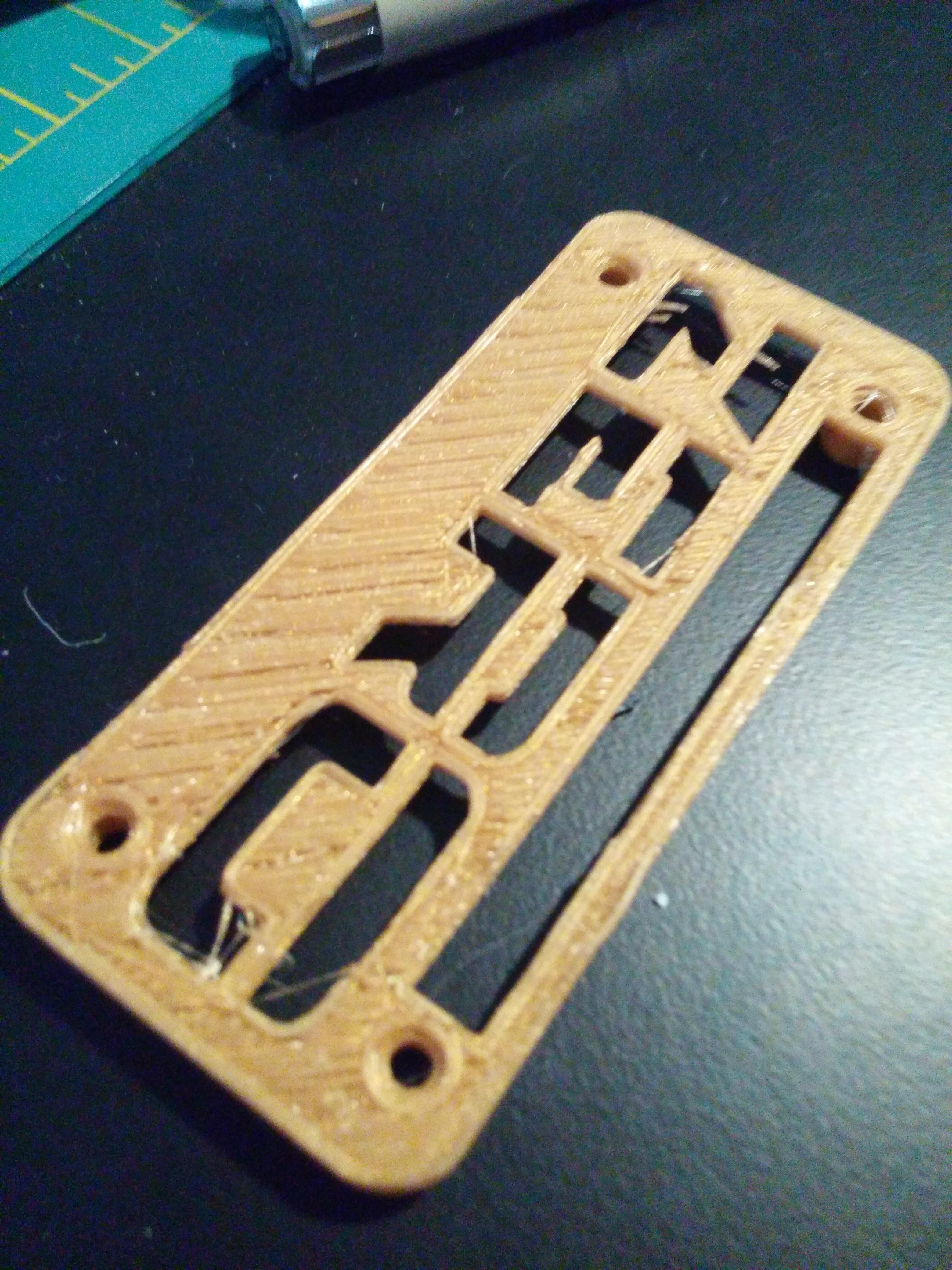 Bad 1st Layer 3Dprinting