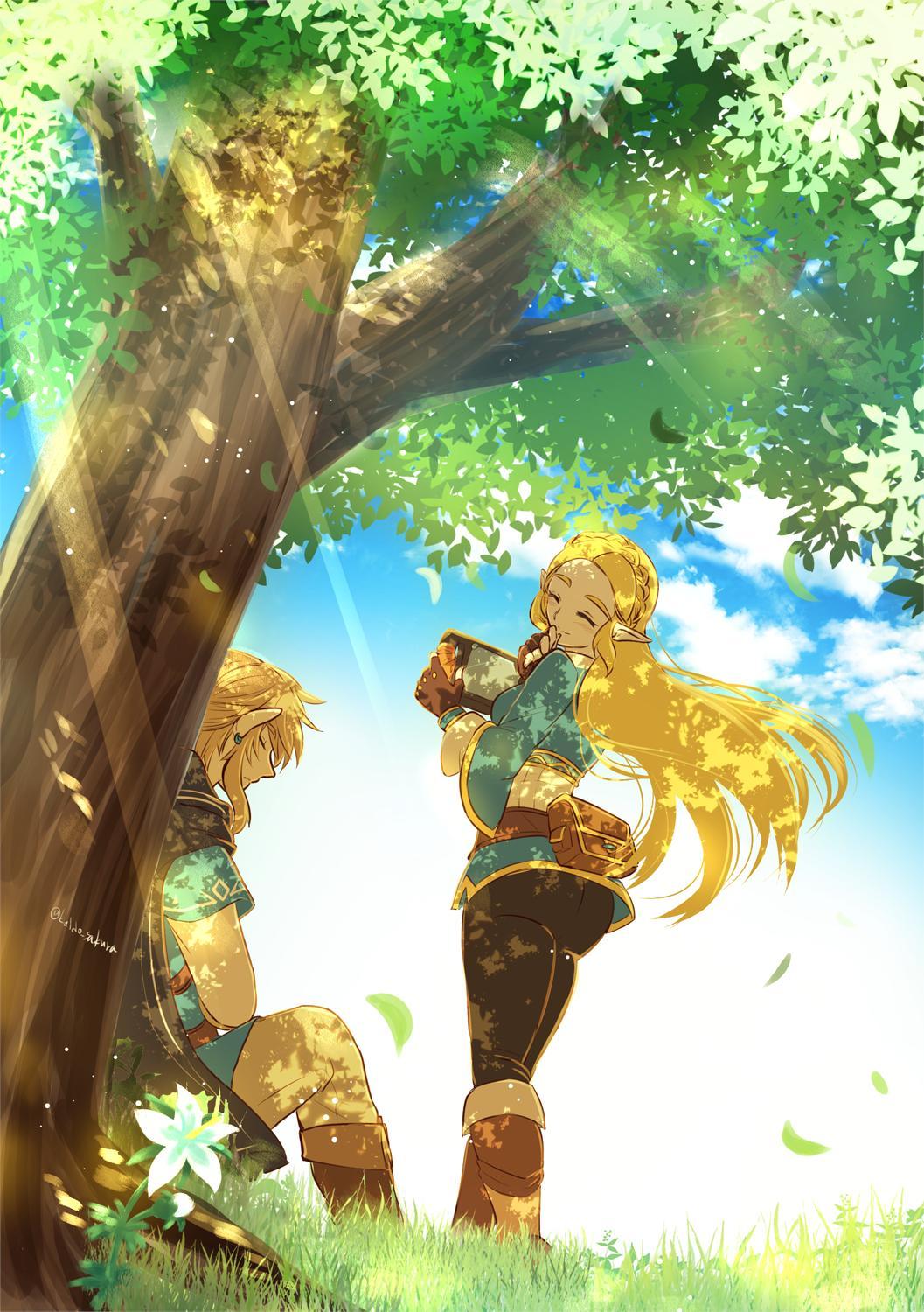 [BoTW] Happiness (by kaido_sakura) r/zelda