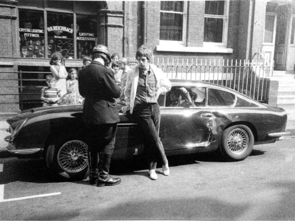Mick Jagger, Great Titchfield St., London (28 Aug 1966), after an