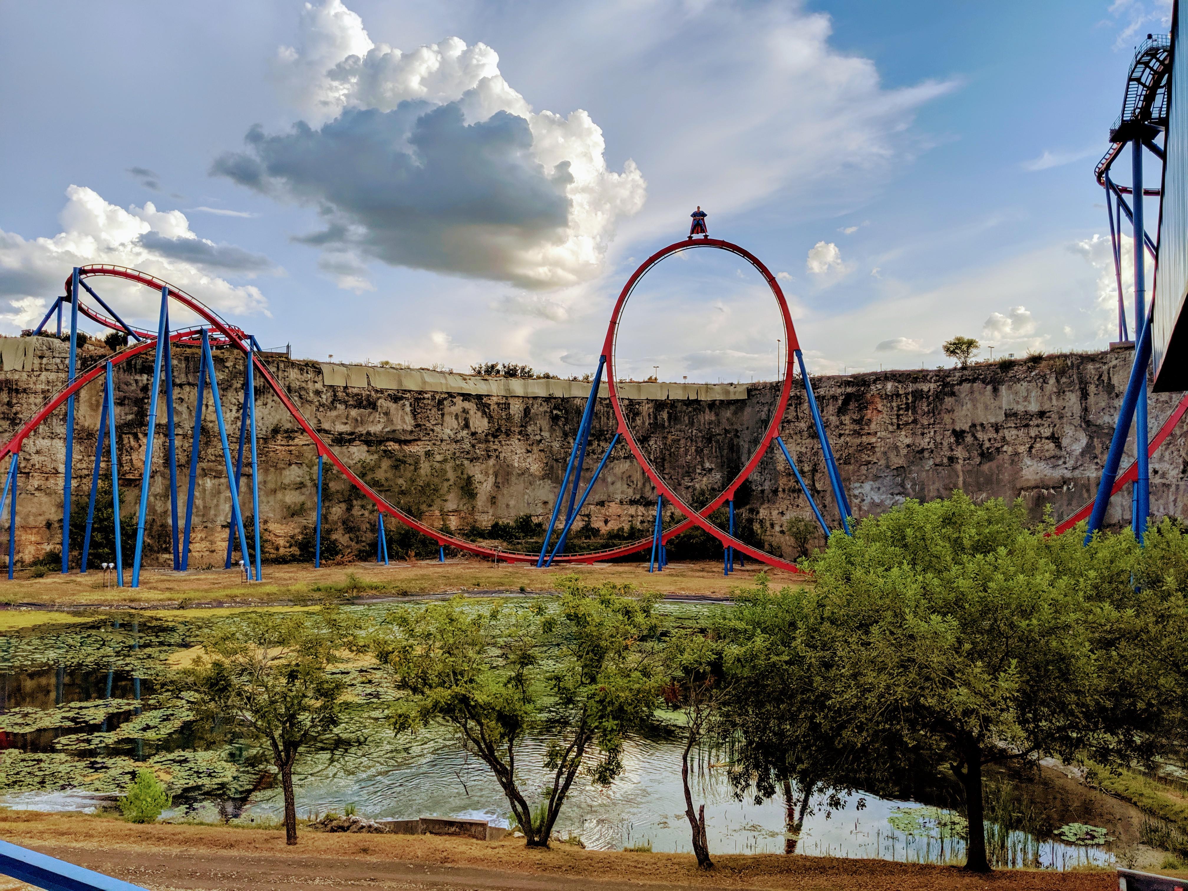 Superman Fiesta Texas is fantastic! r/rollercoasters