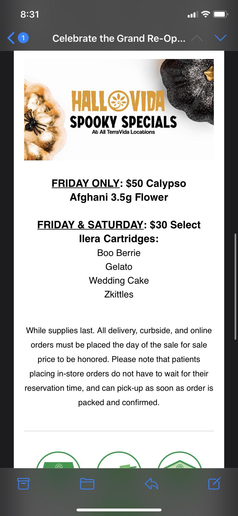 Terravida Halloween Sale / Sellersville reopening event 👻 r